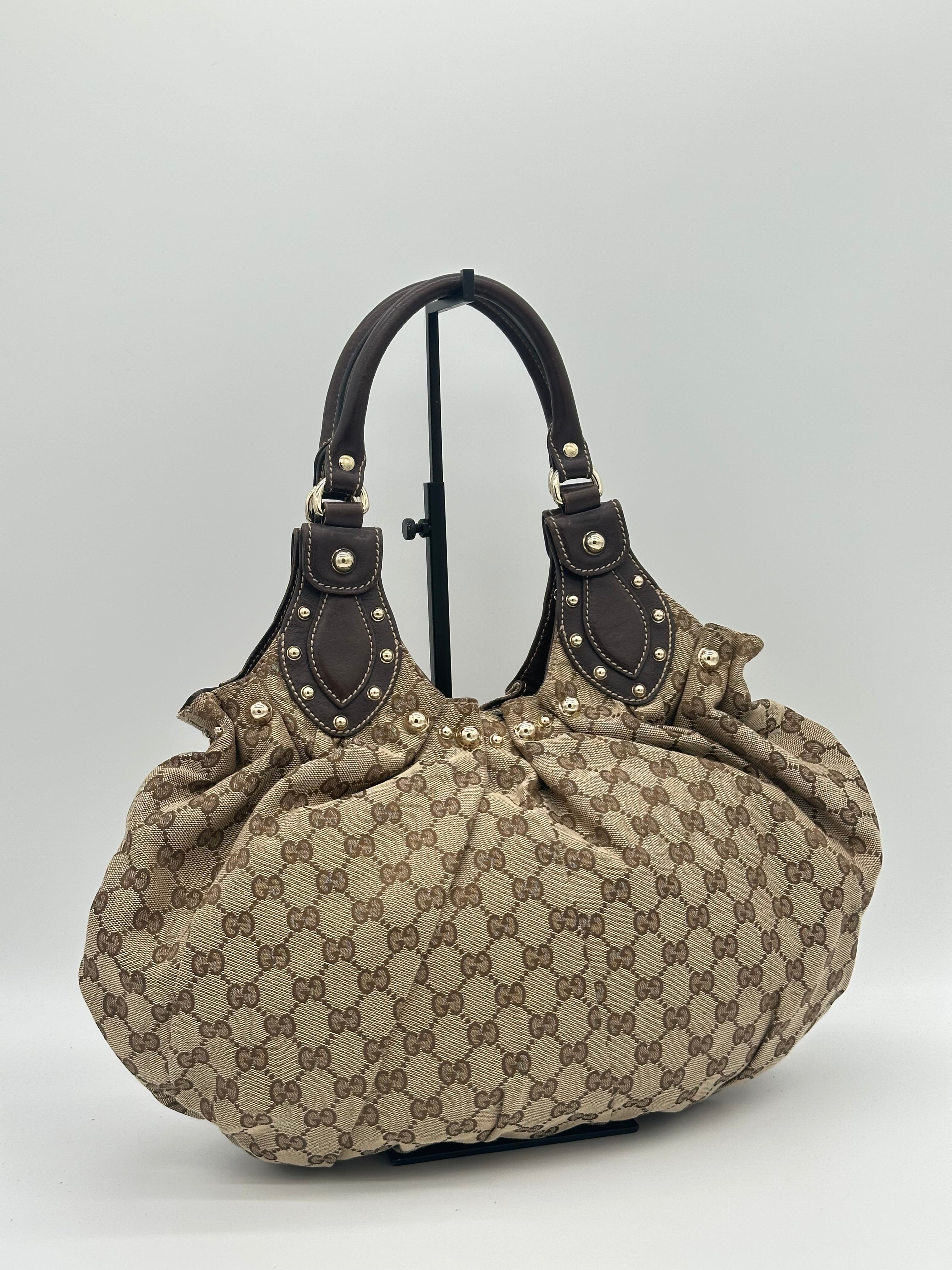 Gucci Studded Pelham Hobo