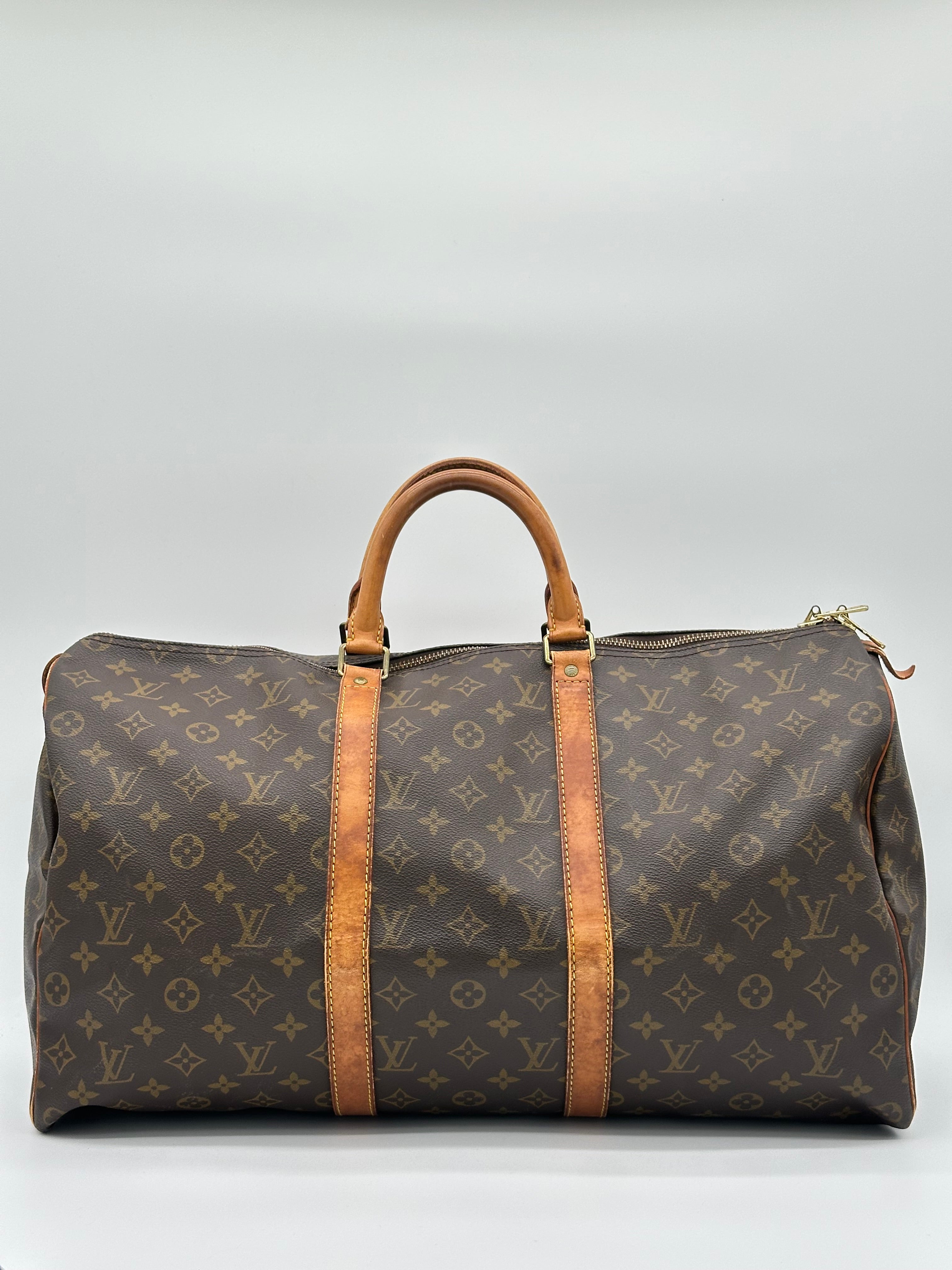 Pre-loved Louis Vuitton Keepall 50 | Pepper Luxury Vintage