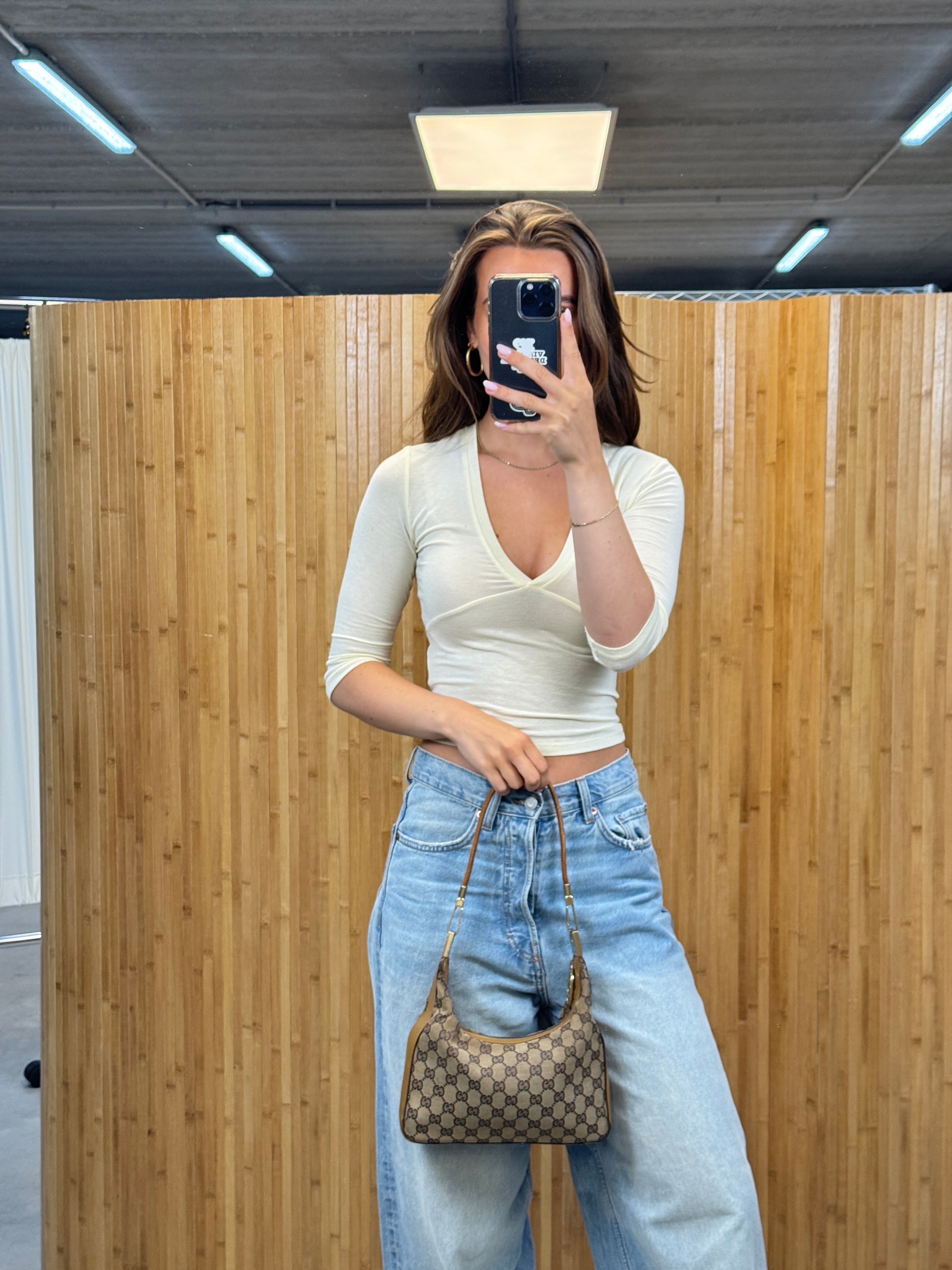 Gucci Clasp Hobo