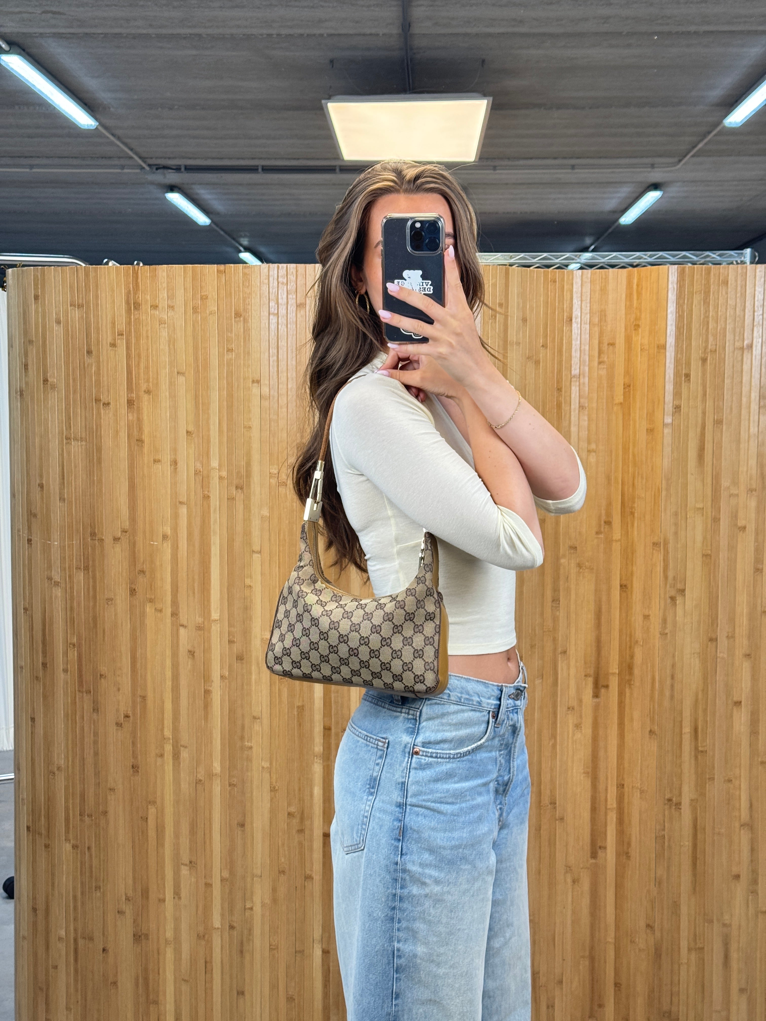 Gucci Clasp Hobo