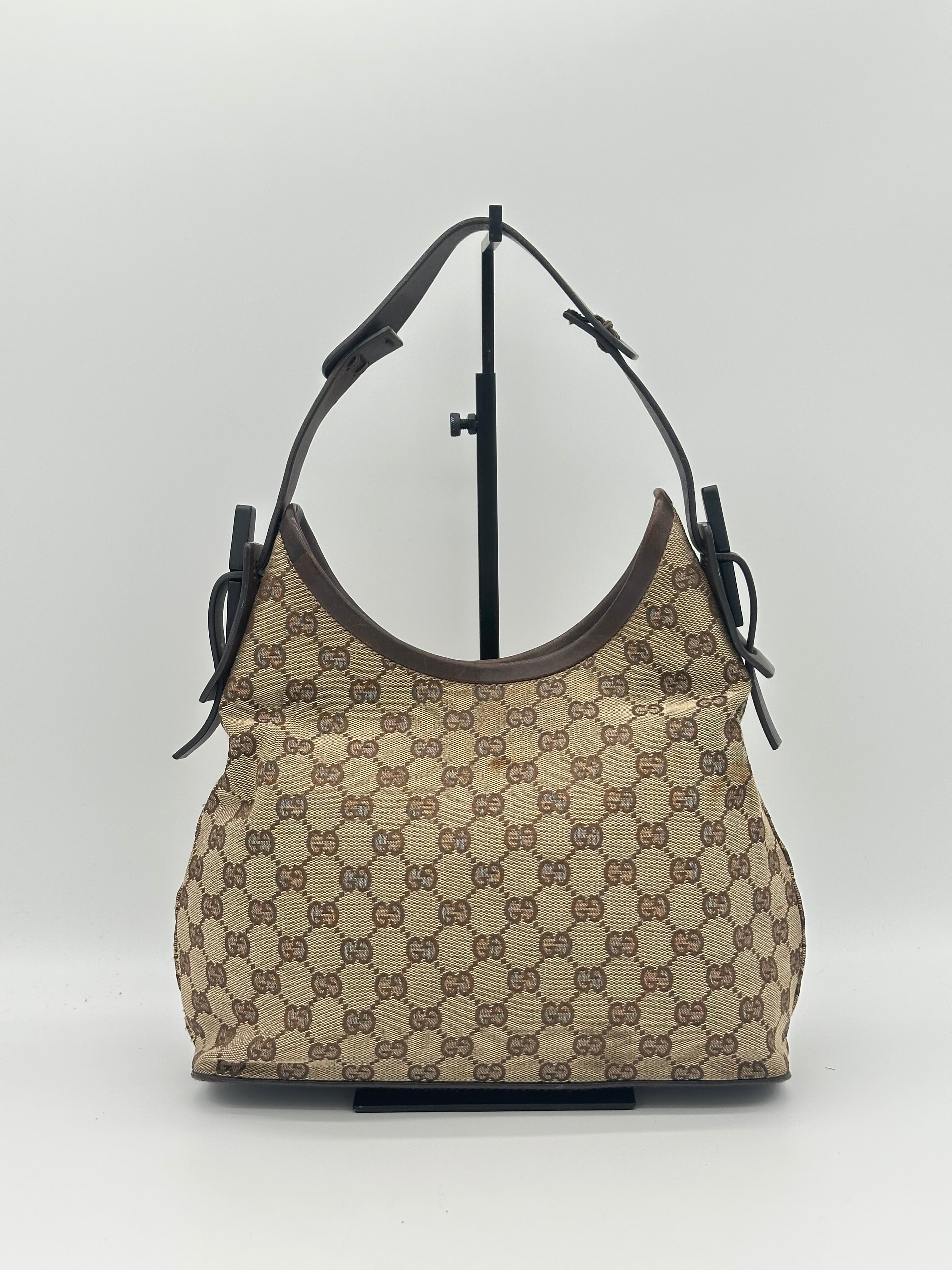 Gucci Canvas Hobo