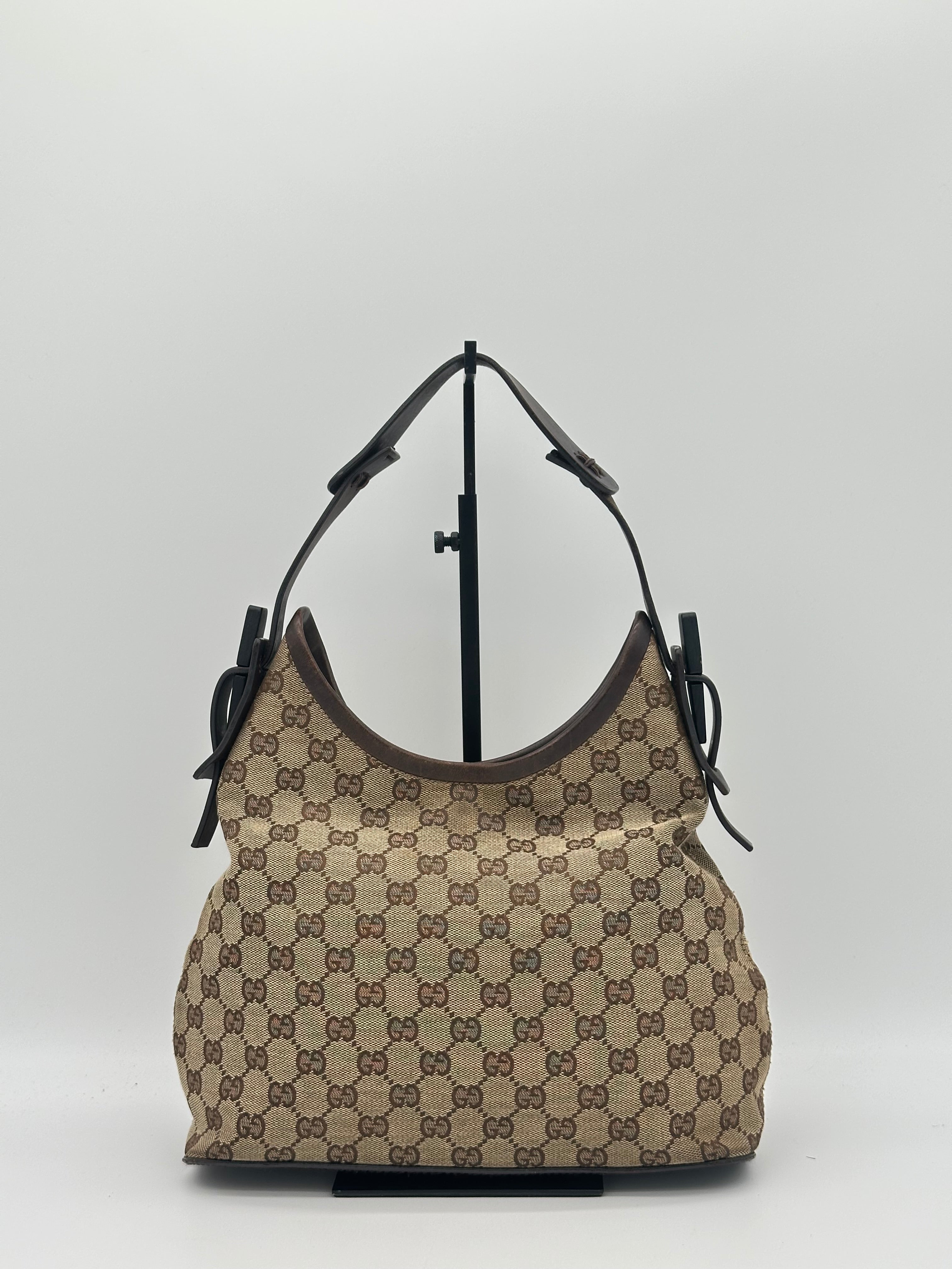 Gucci Canvas Hobo