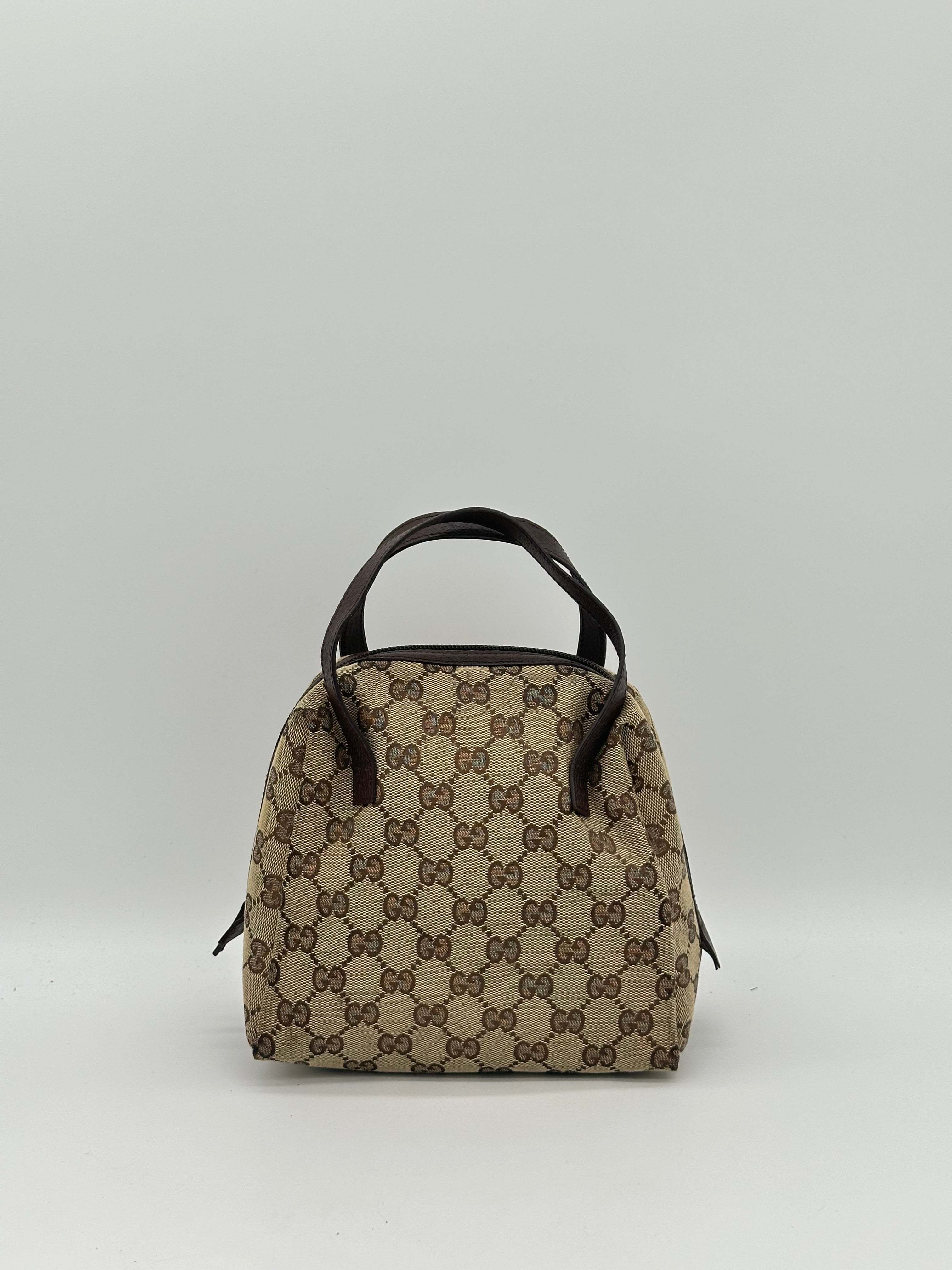 Gucci Top Handle Mini Canvas