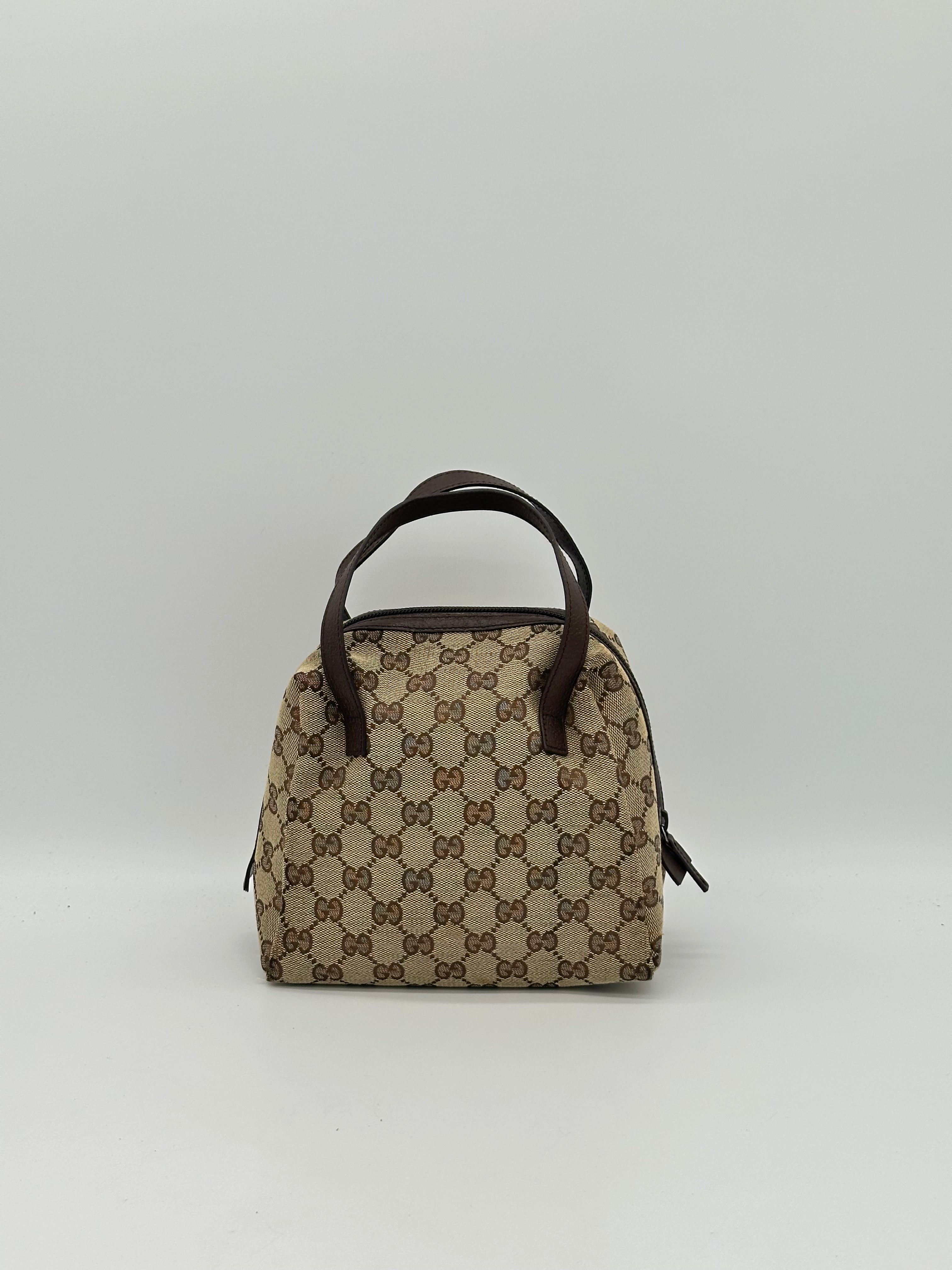 Gucci Top Handle Mini Canvas