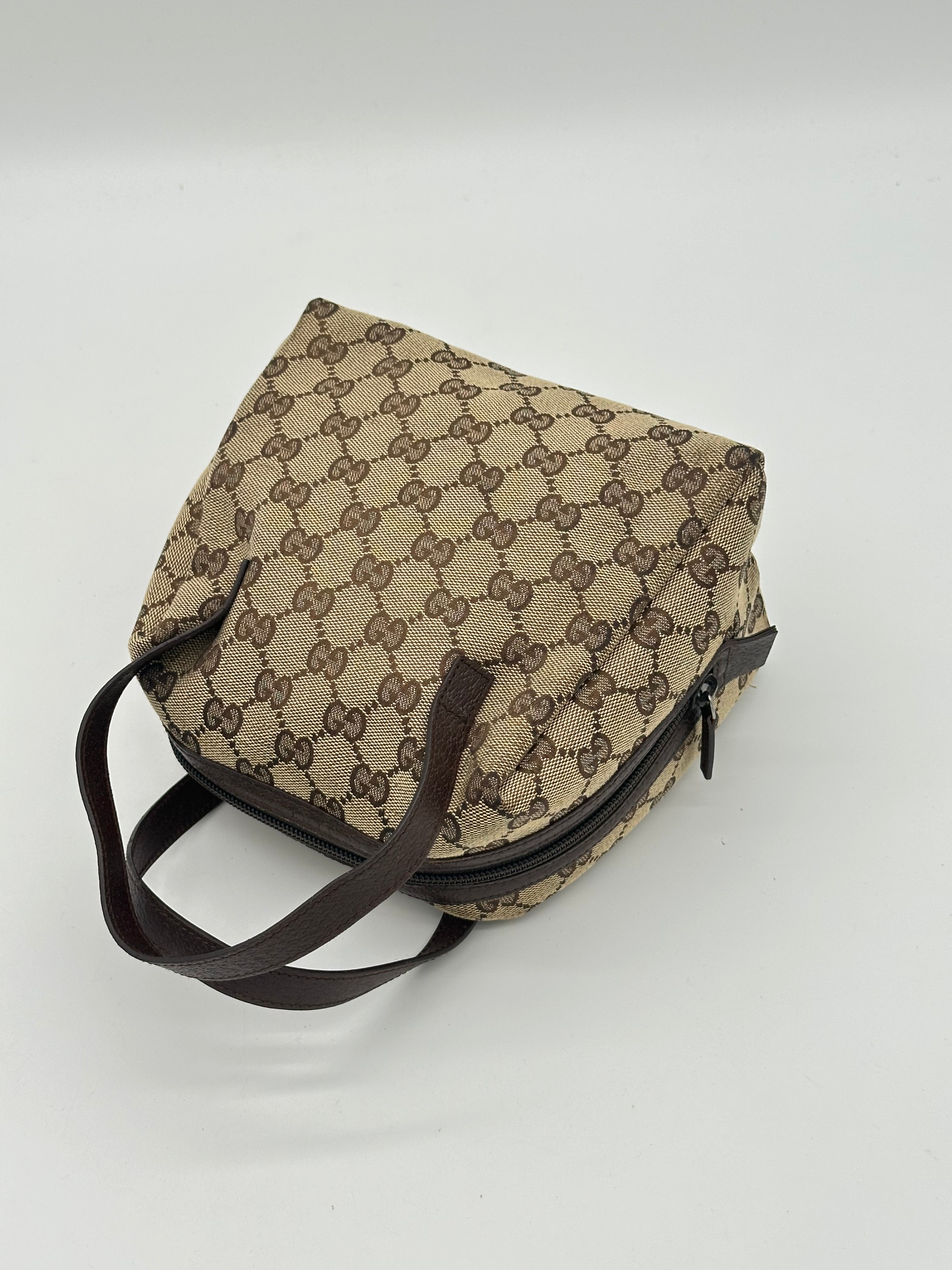 Gucci Top Handle Mini Canvas