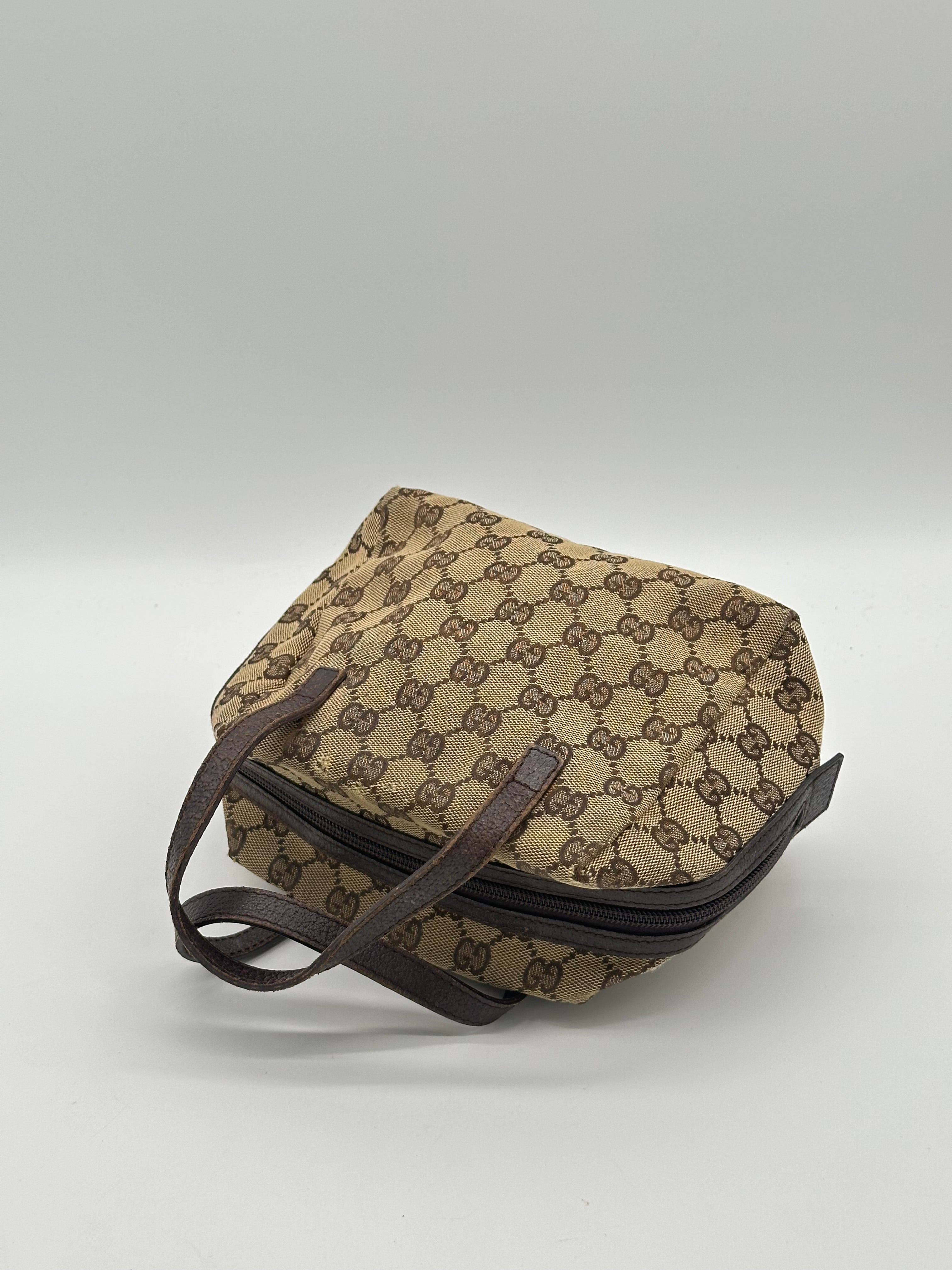 Gucci Top Handle Mini Canvas