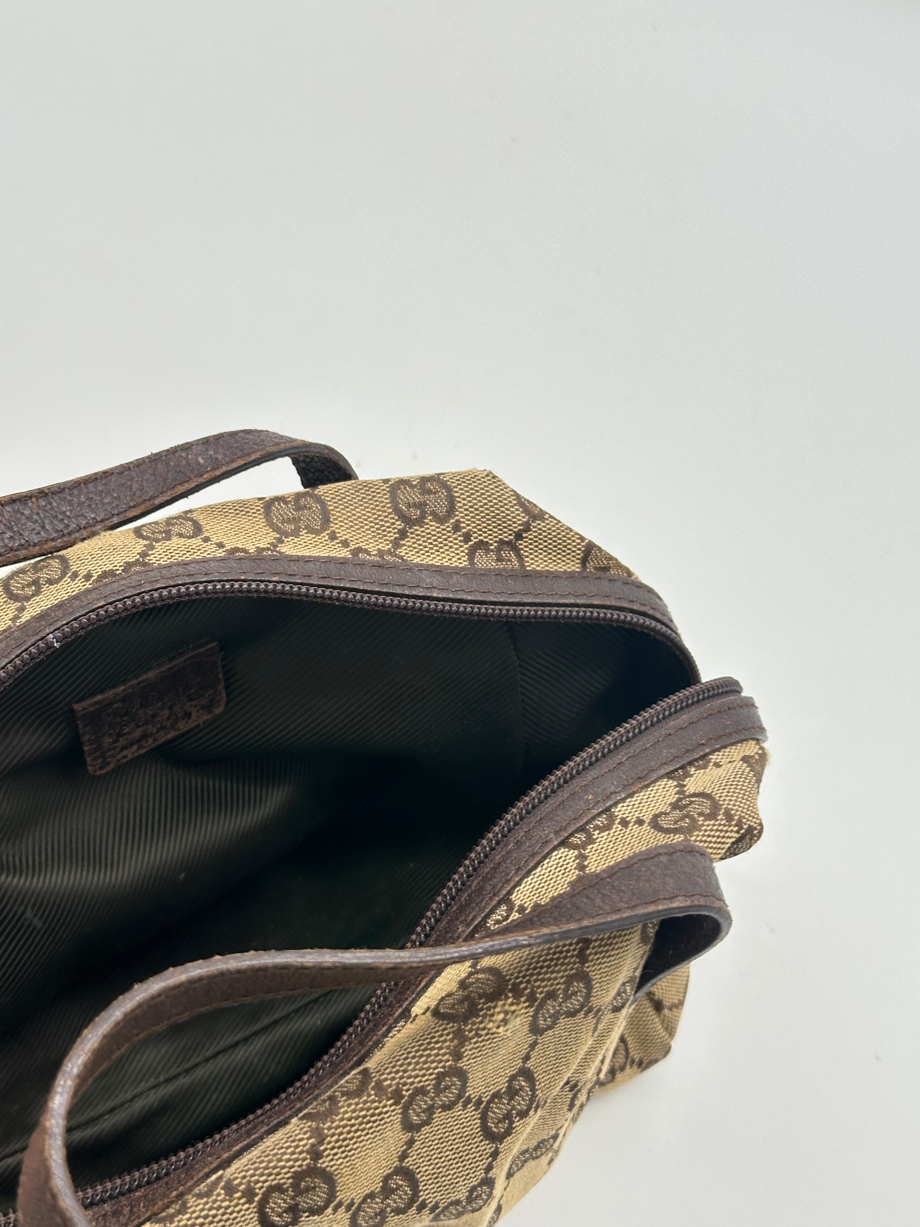 Gucci Top Handle Mini Canvas