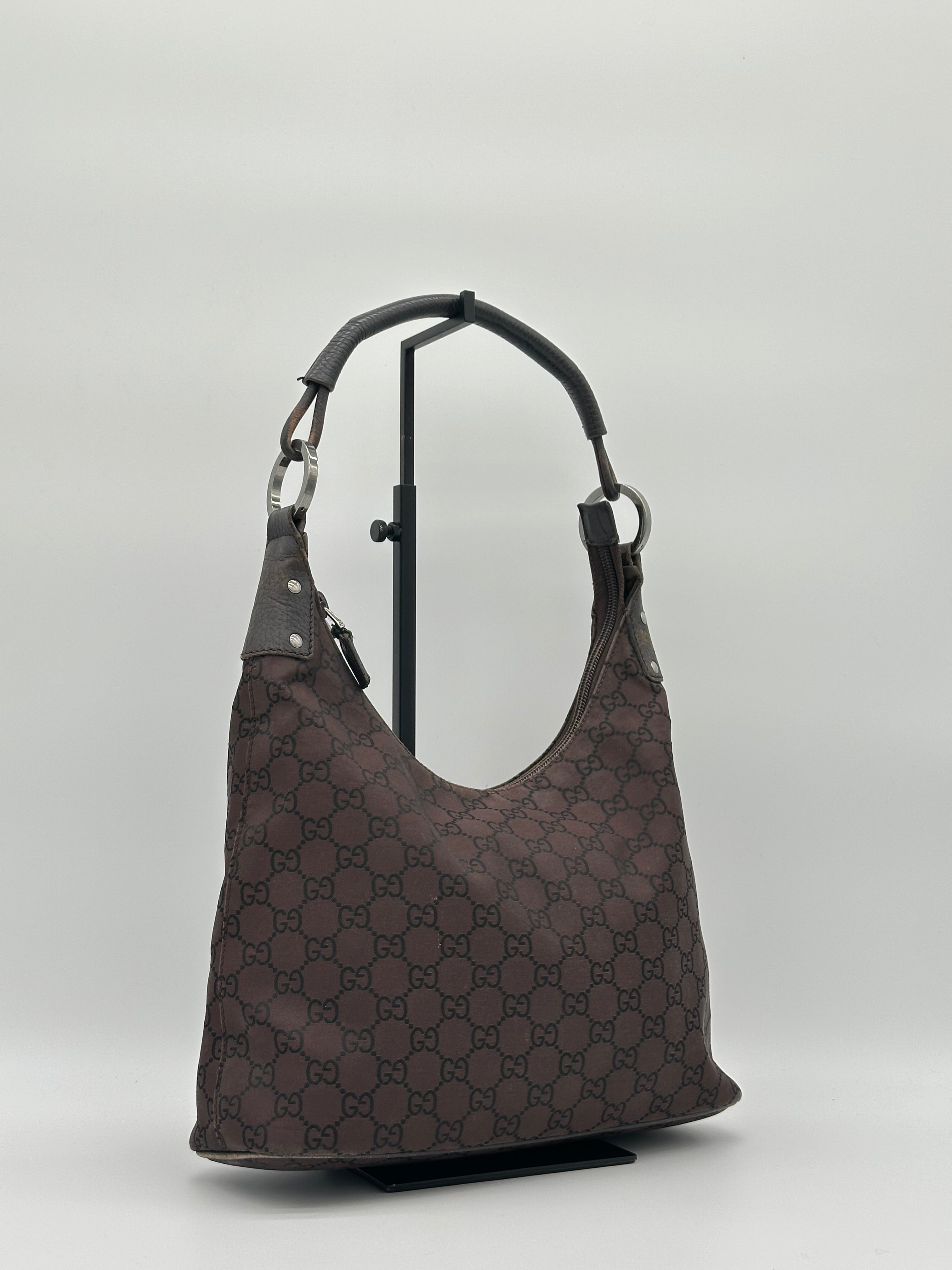 Gucci Canvas Hobo