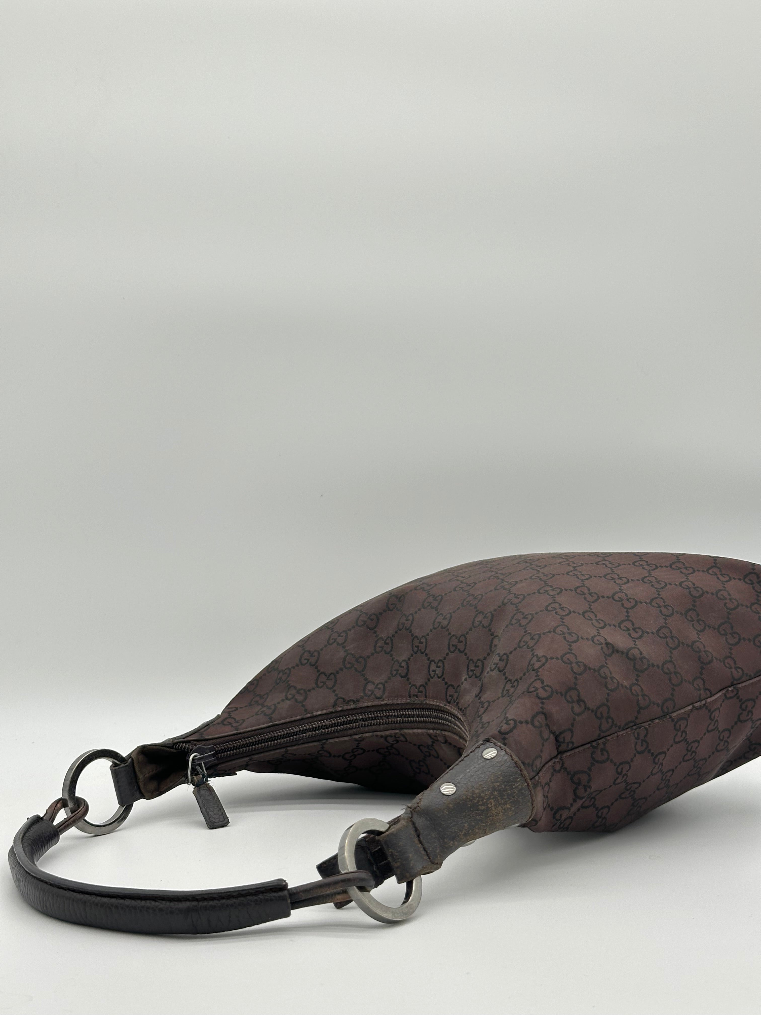 Gucci Canvas Hobo