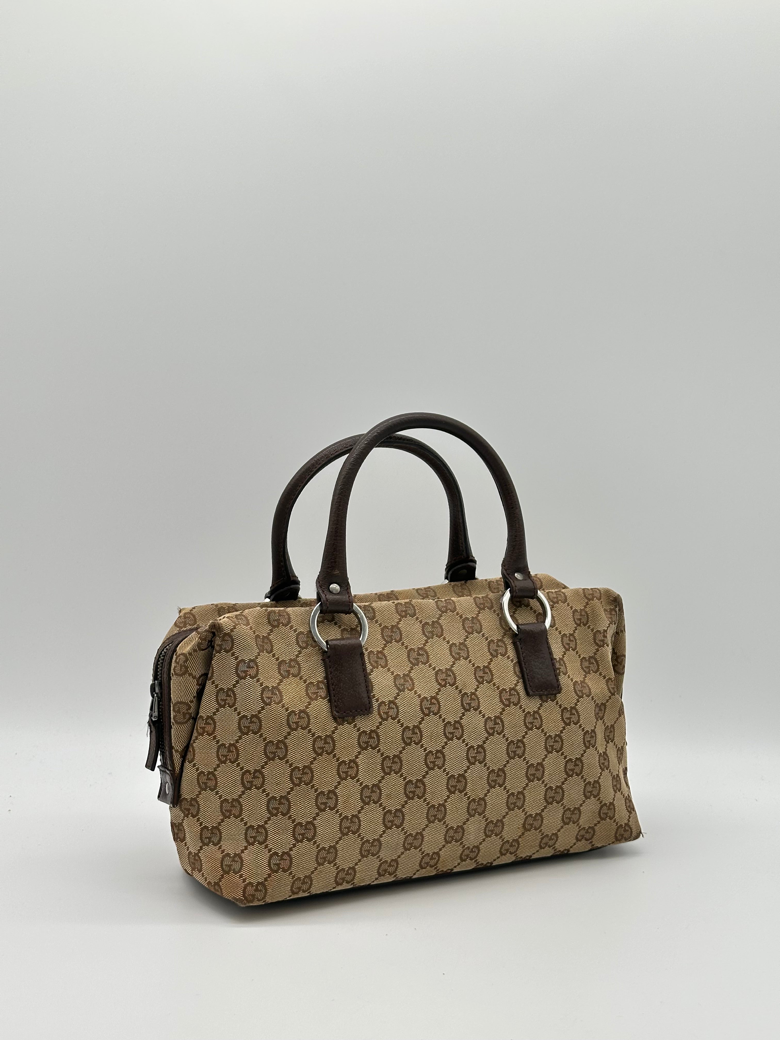 Gucci Canvas Top Handle