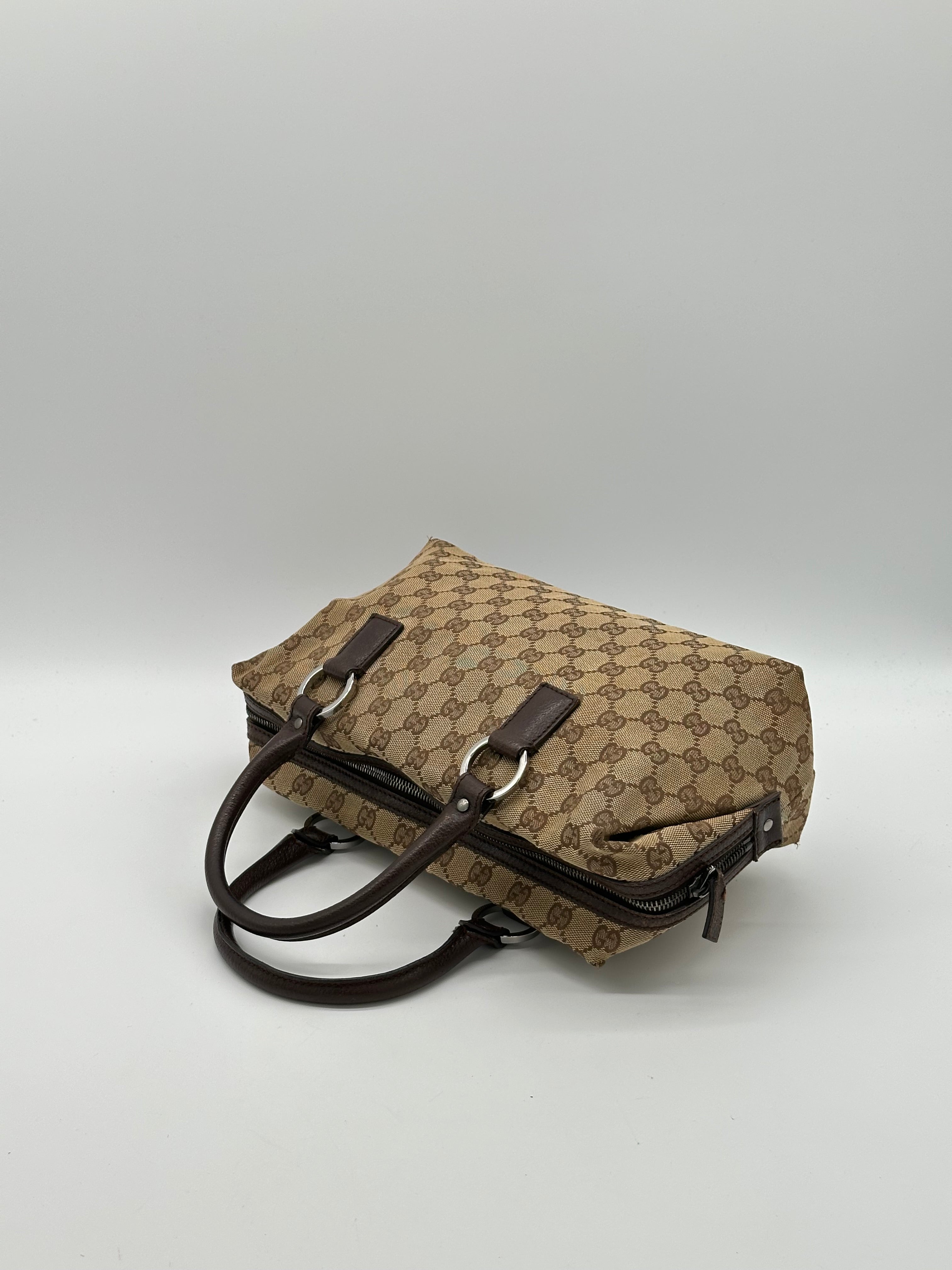 Gucci Canvas Top Handle
