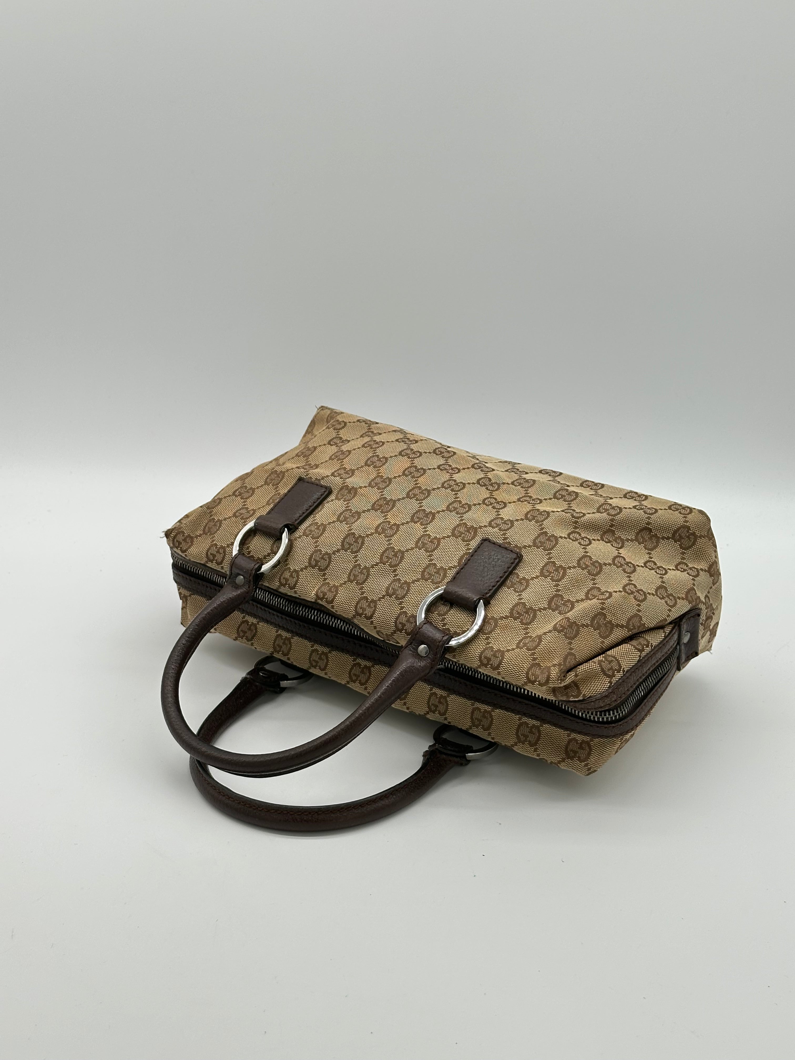Gucci Canvas Top Handle