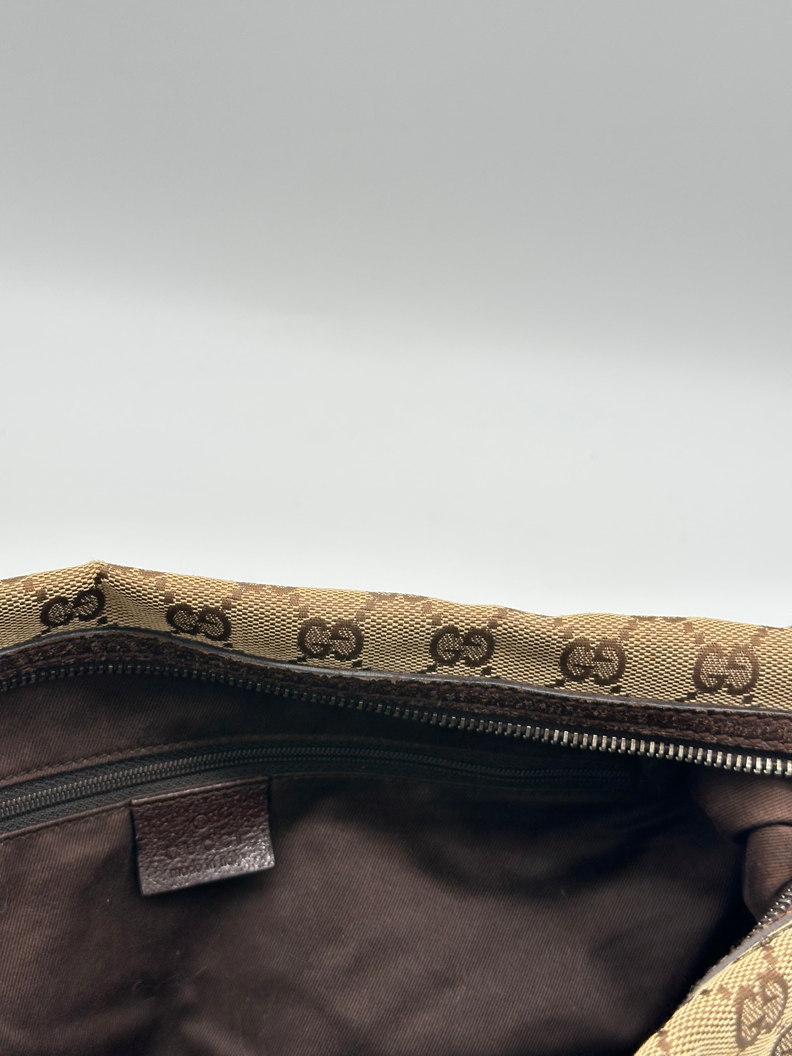 Gucci Canvas Top Handle