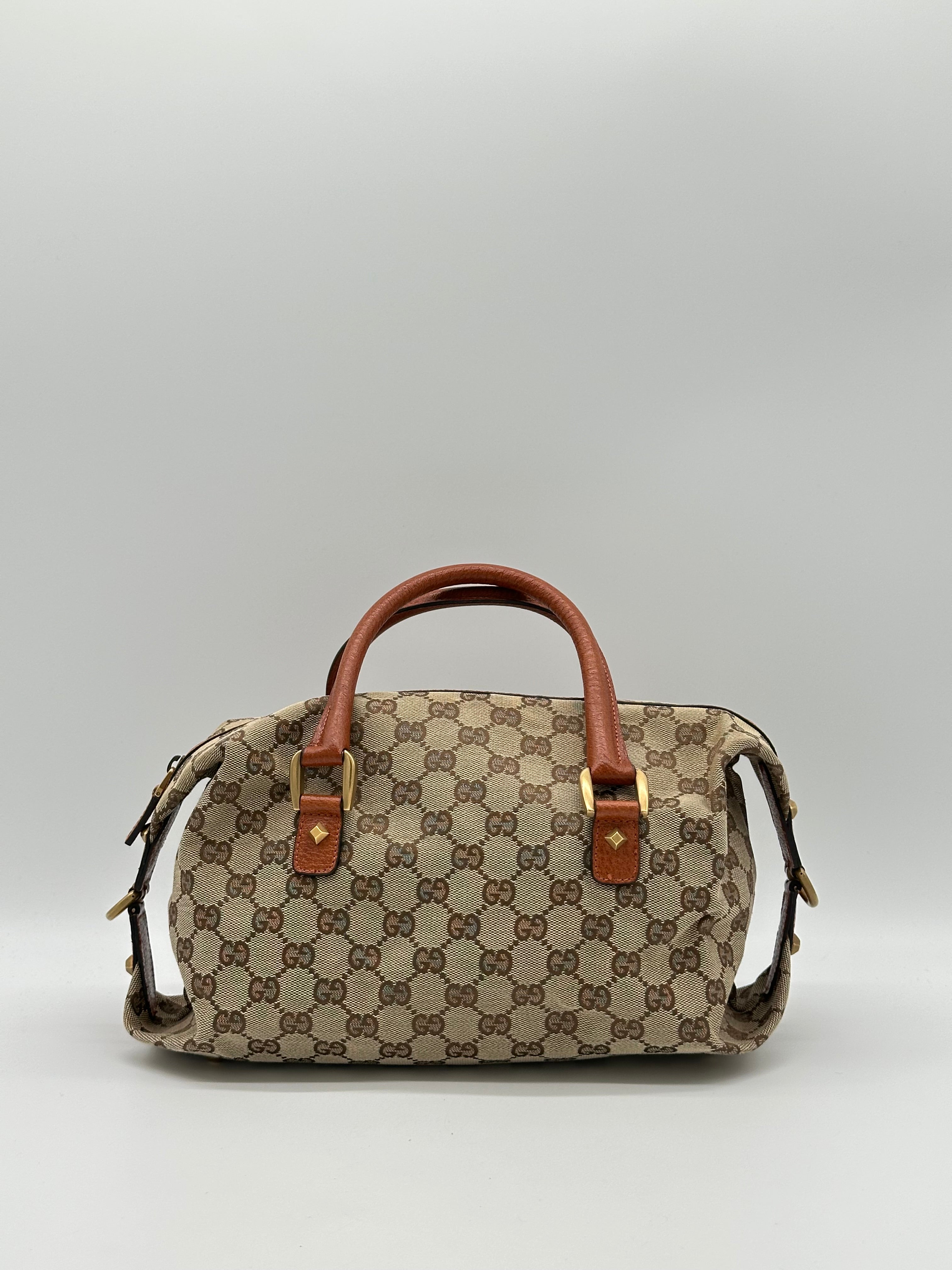 Gucci Canvas Top Handle