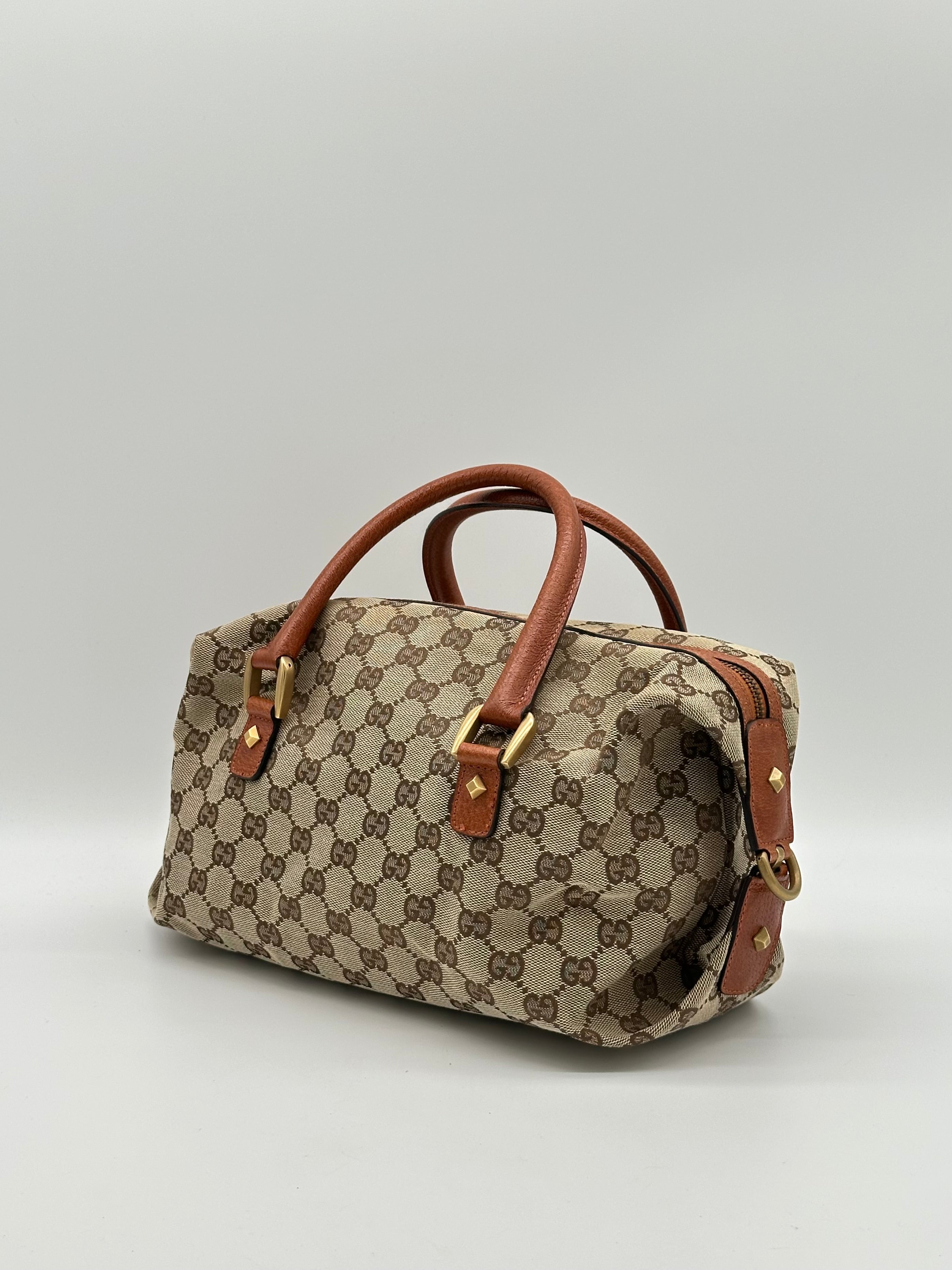 Gucci Canvas Top Handle