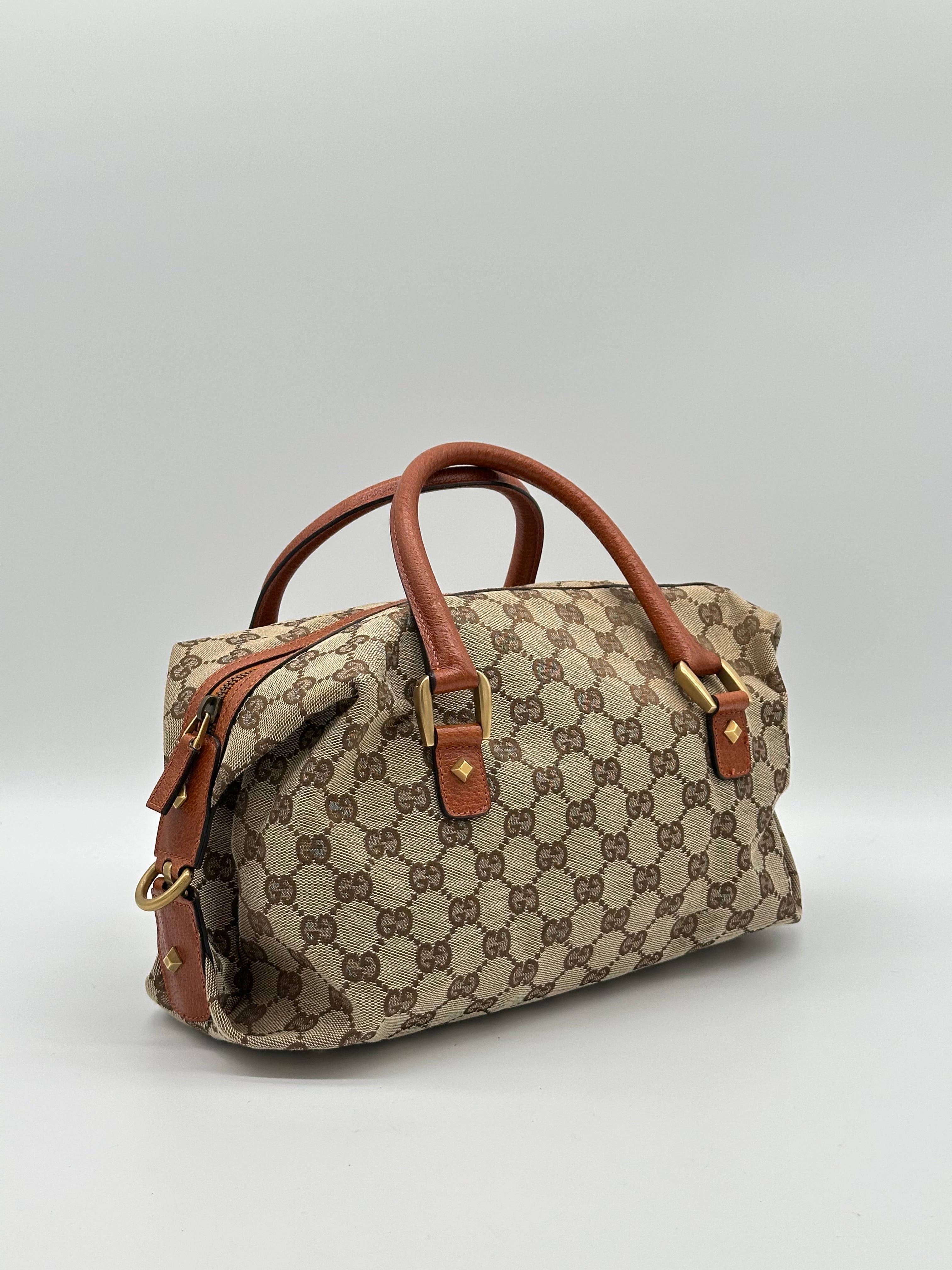 Gucci Canvas Top Handle