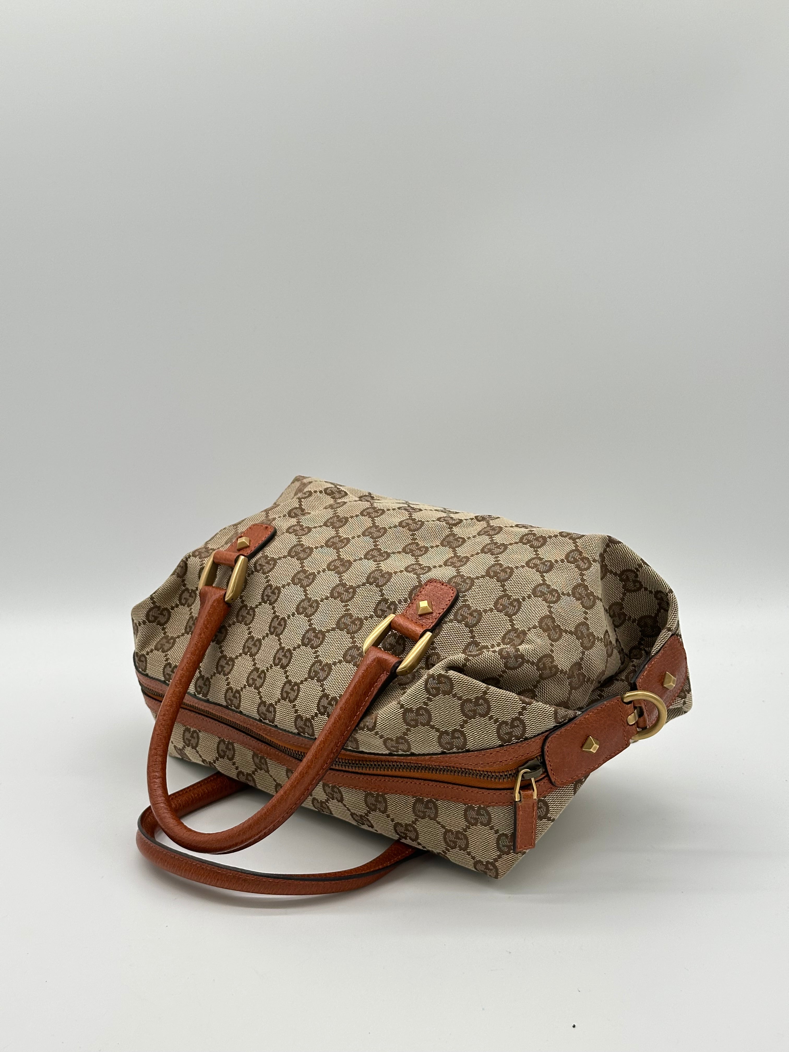 Gucci Canvas Top Handle