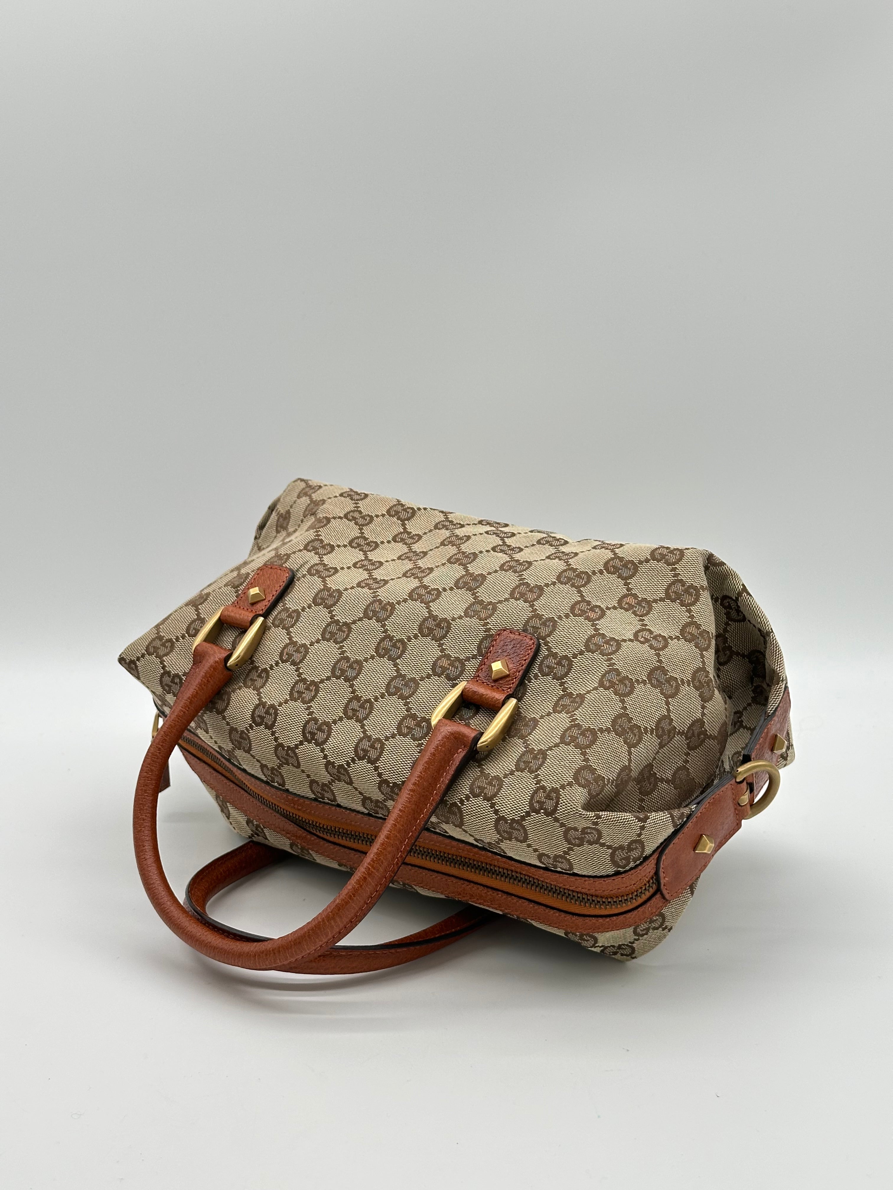 Gucci Canvas Top Handle