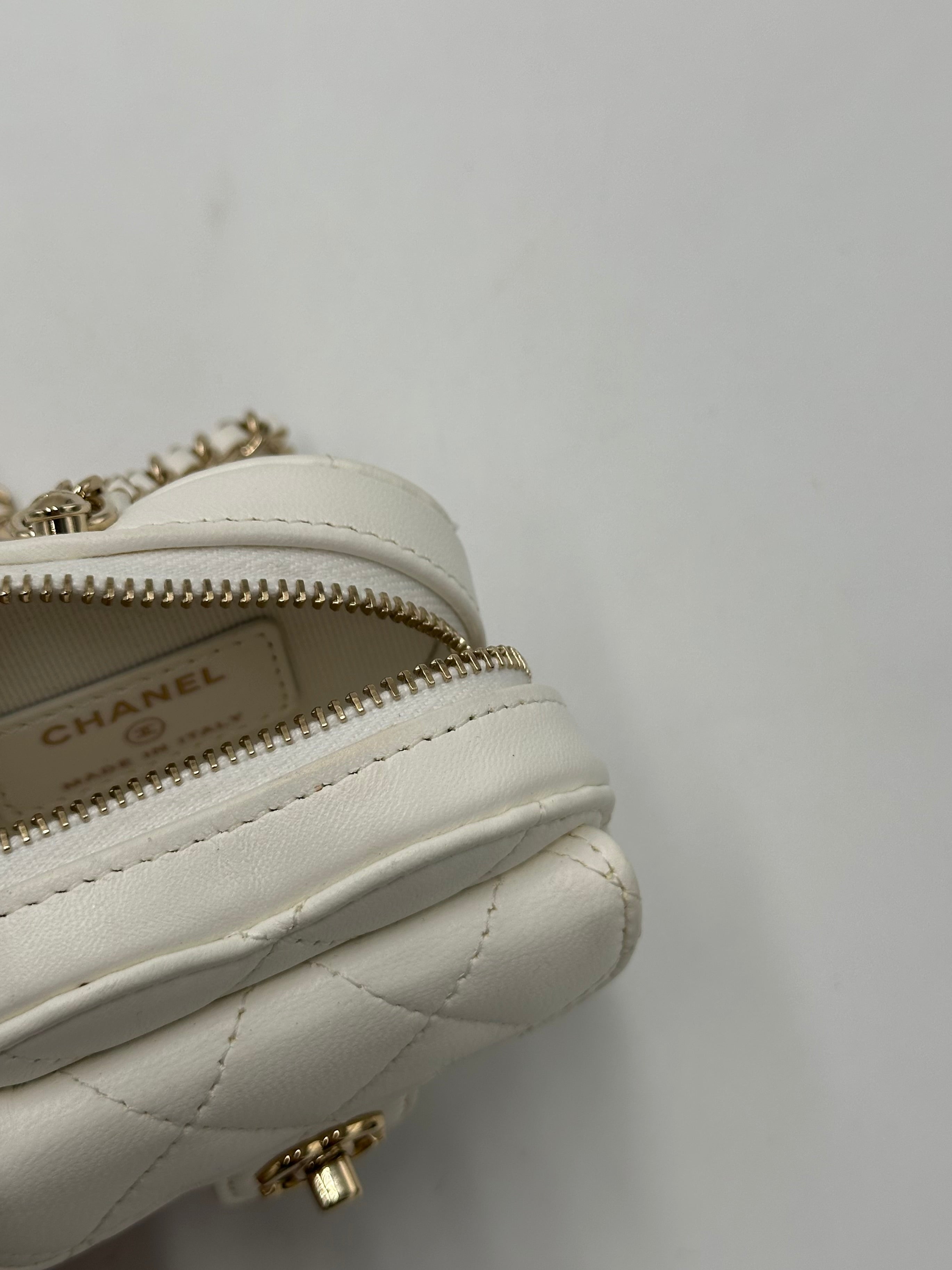 Chanel In Love Heart Clutch