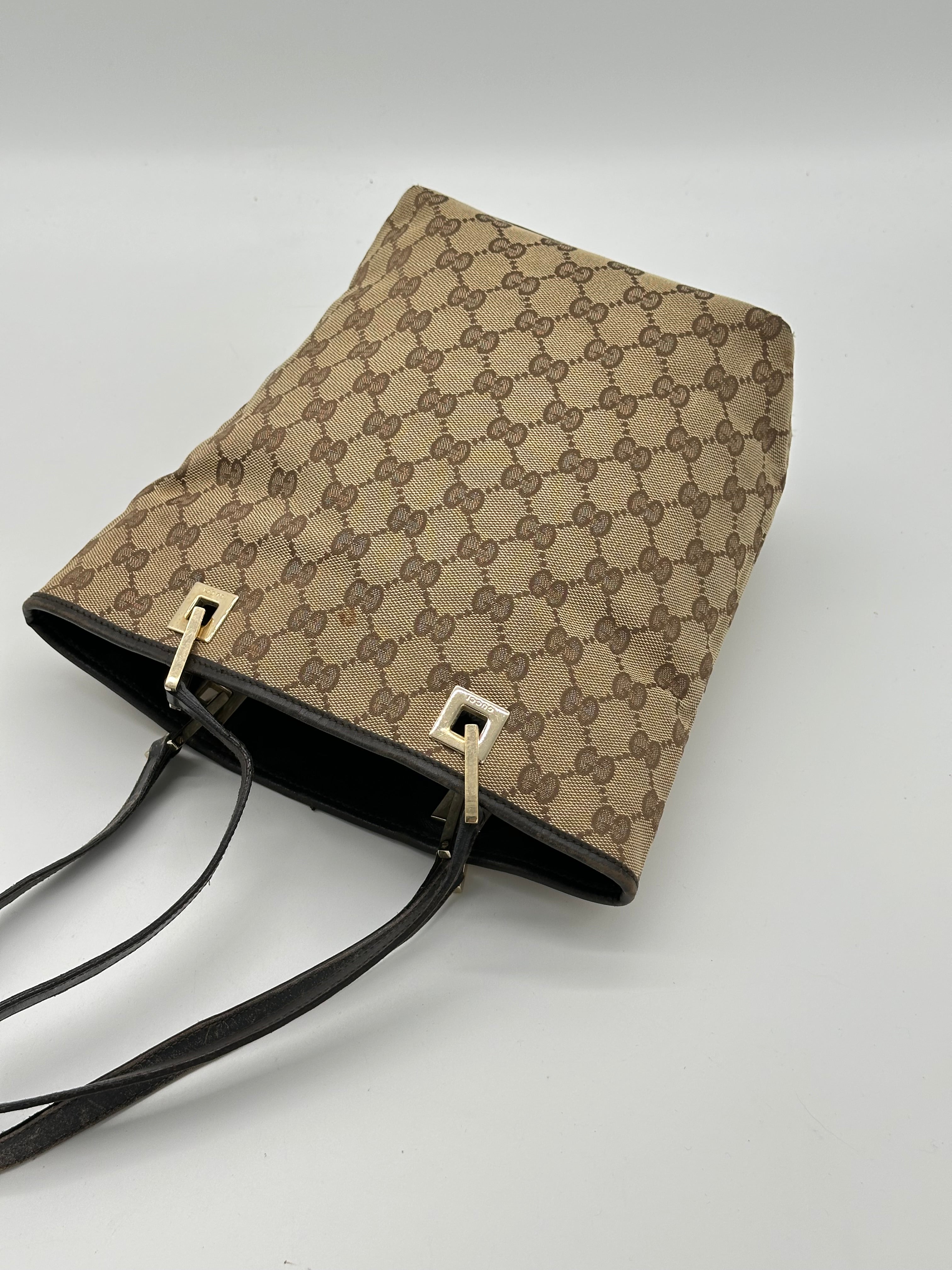 Gucci Canvas Tote Bag