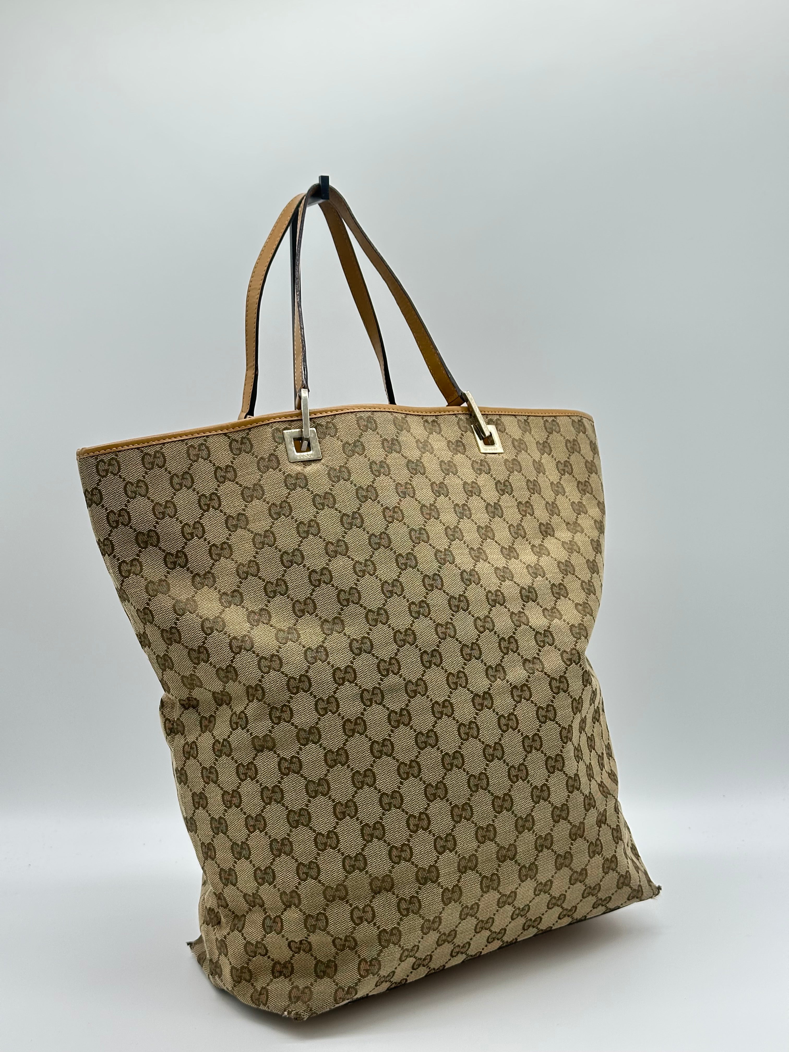 Gucci Canvas Tote Bag
