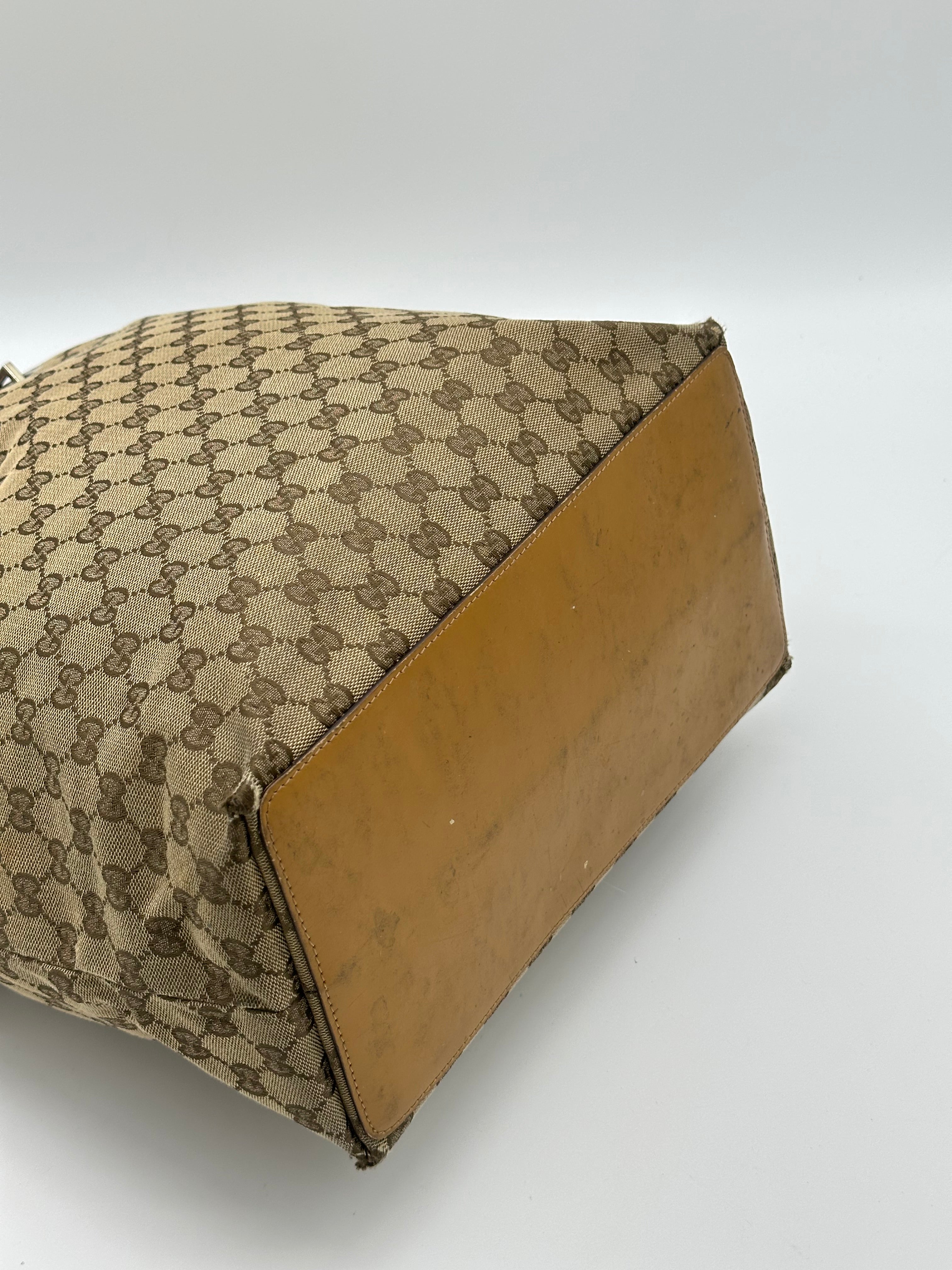 Gucci Canvas Tote Bag
