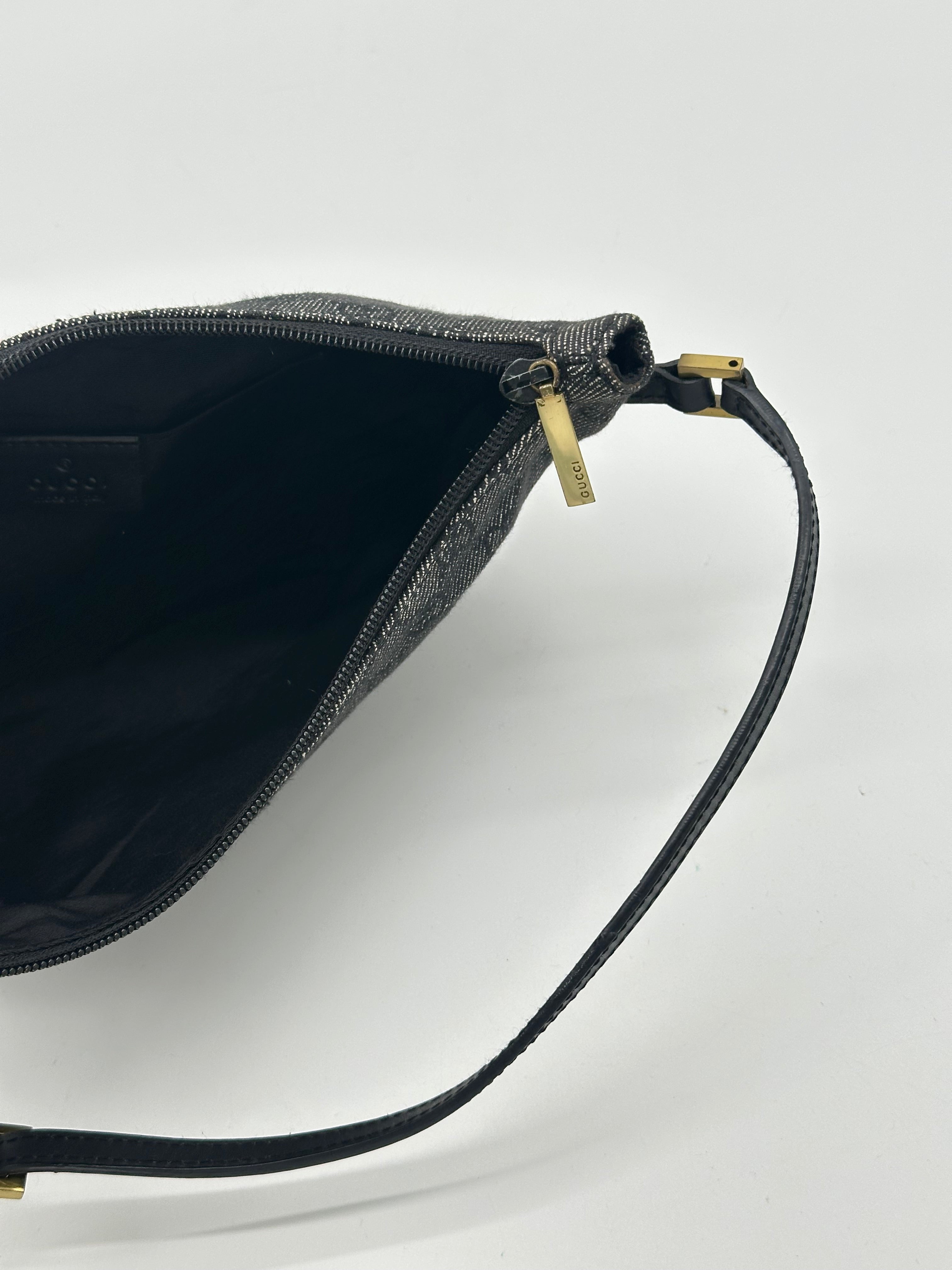 Gucci Canvas Baguette