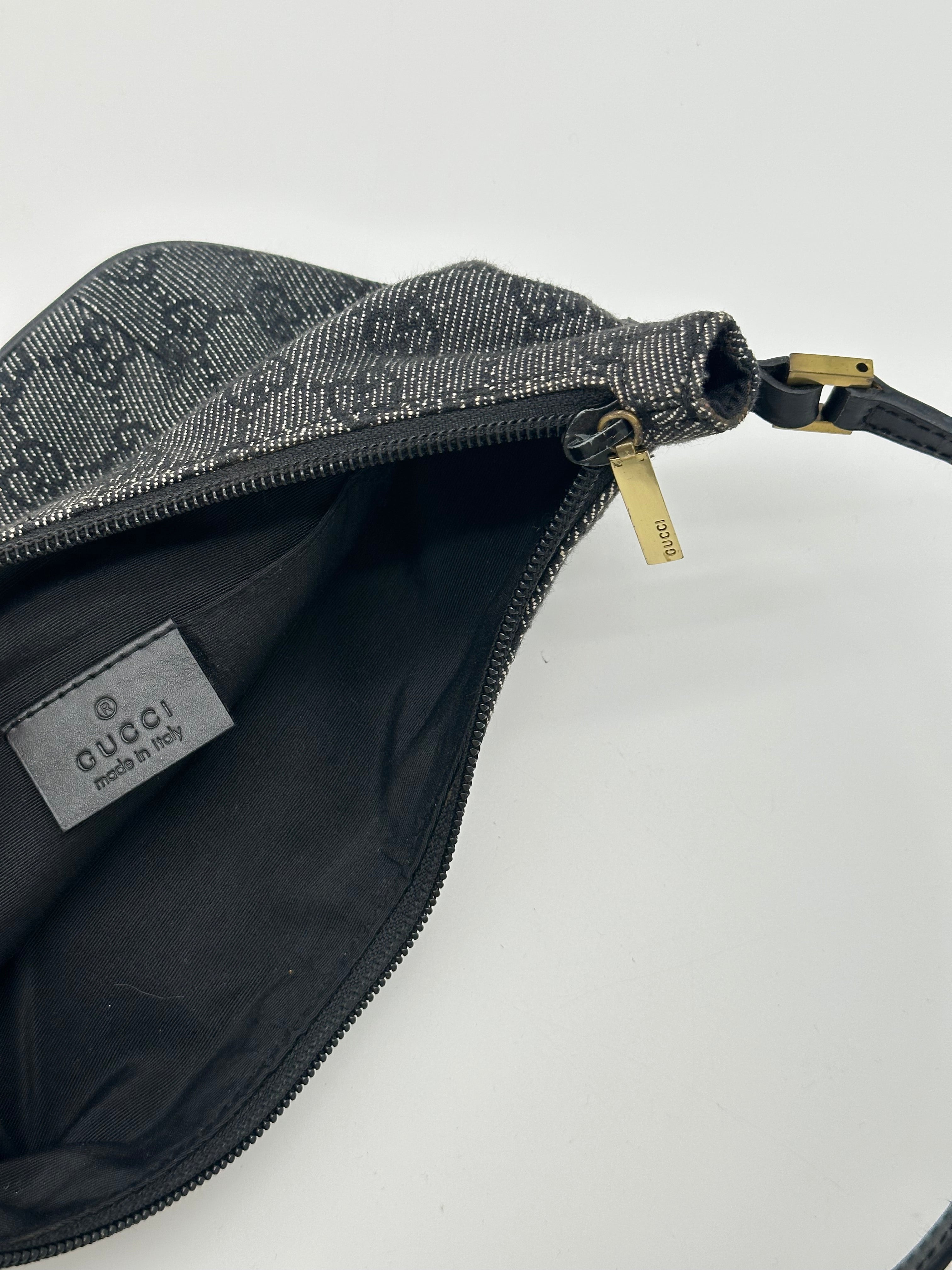 Gucci Canvas Baguette