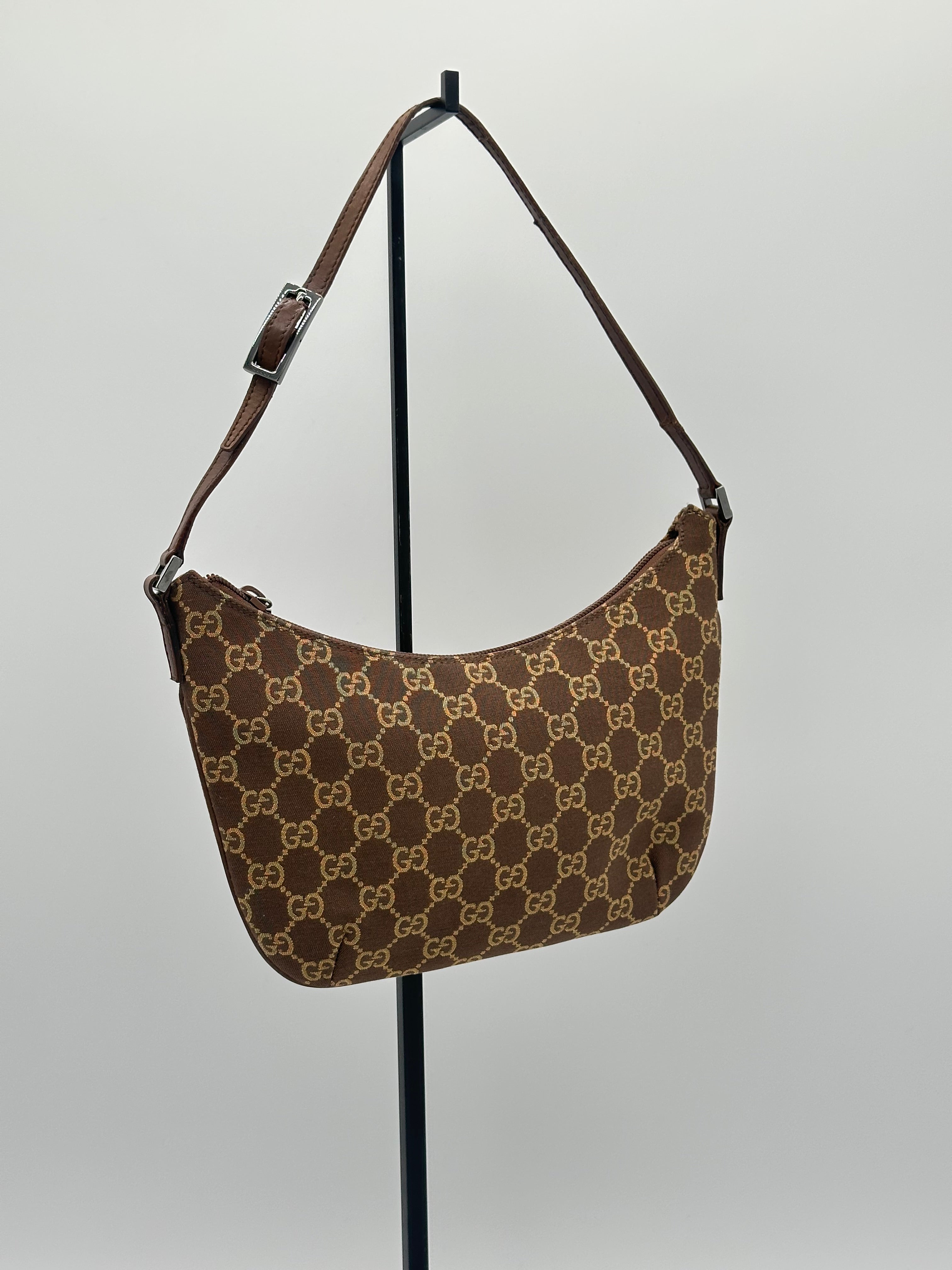 Gucci Canvas Baguette
