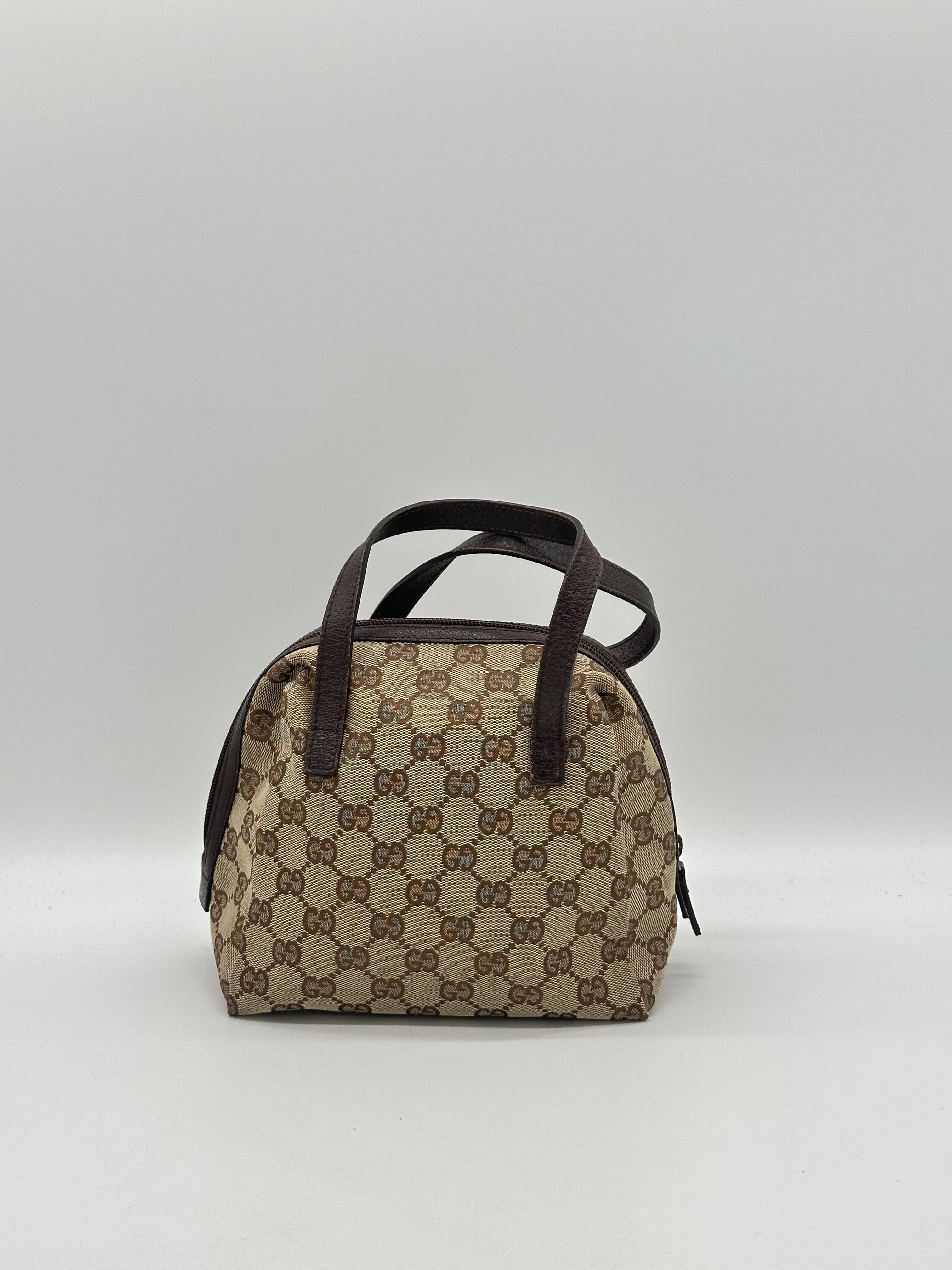 Gucci Top Handle Mini Canvas