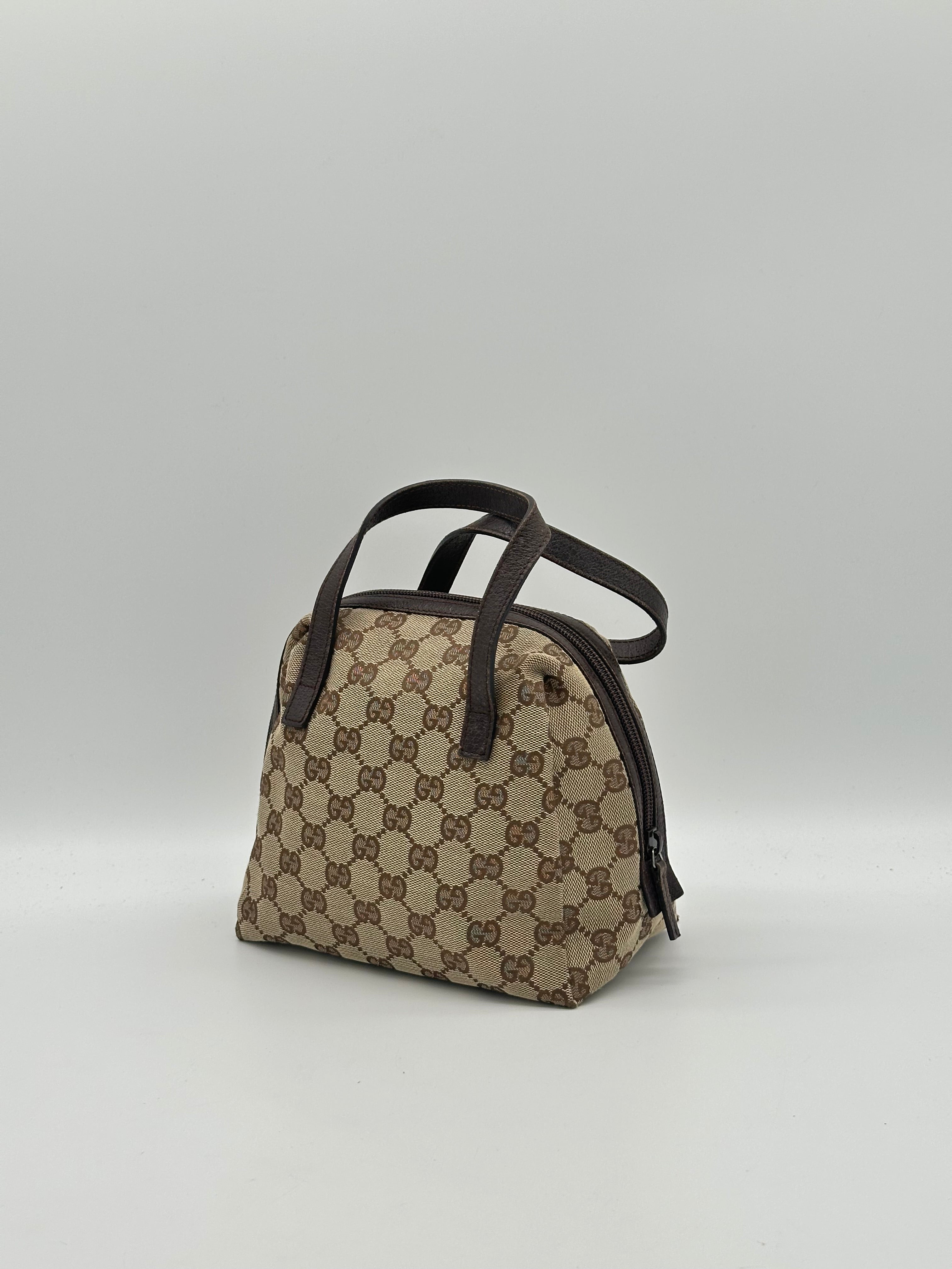 Gucci Top Handle Mini Canvas