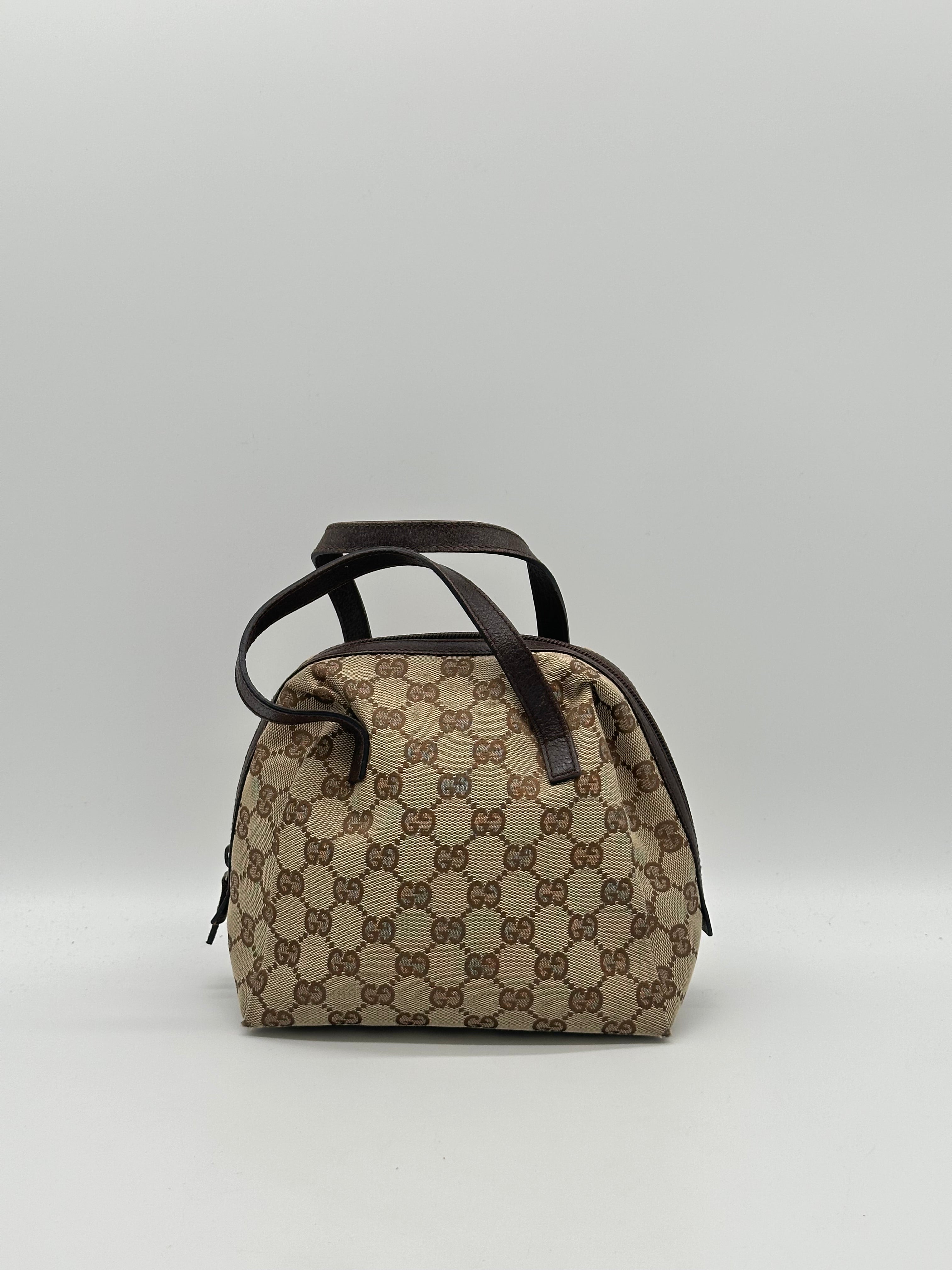 Gucci Top Handle Mini Canvas
