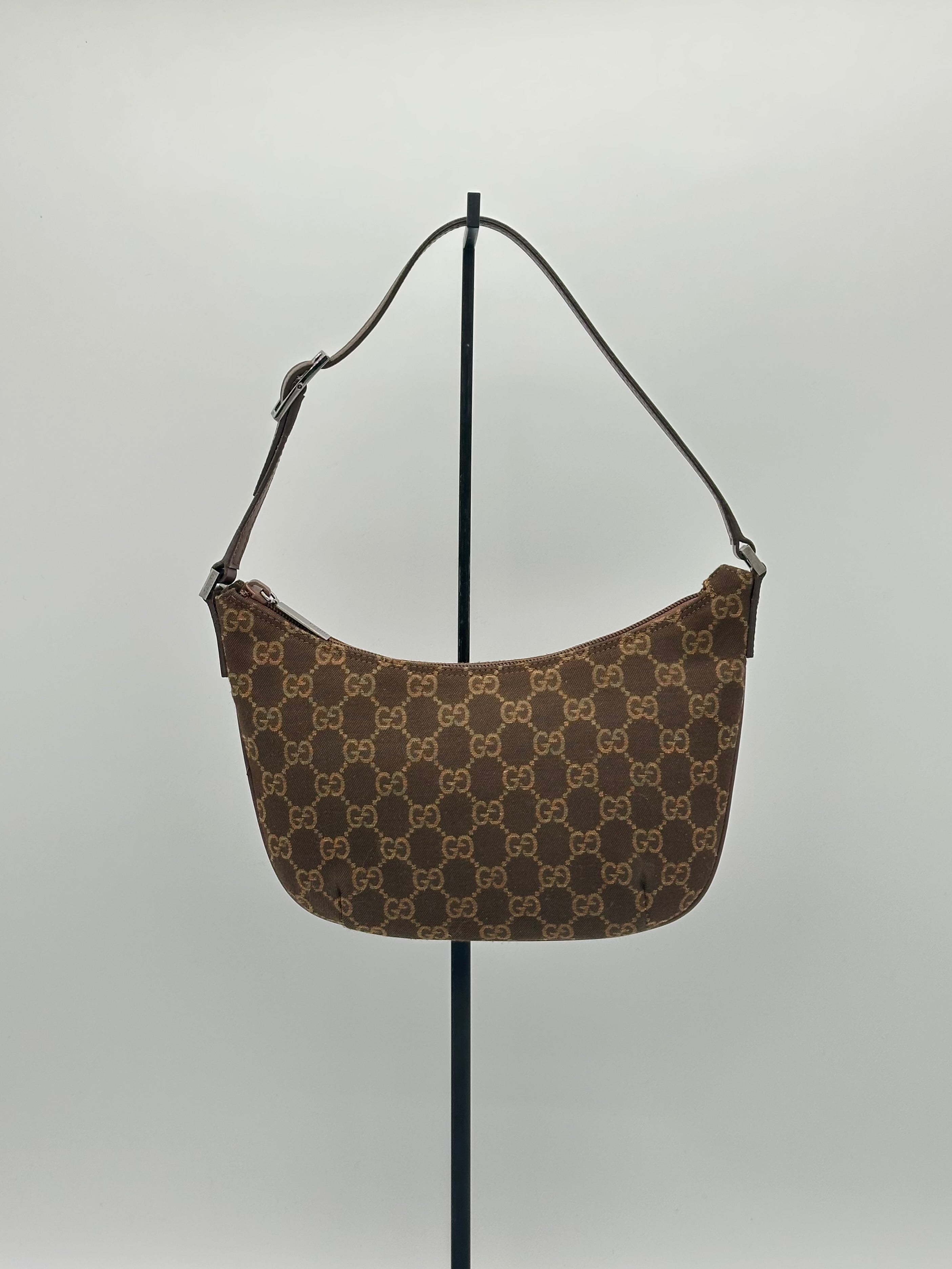 Gucci Canvas Baguette