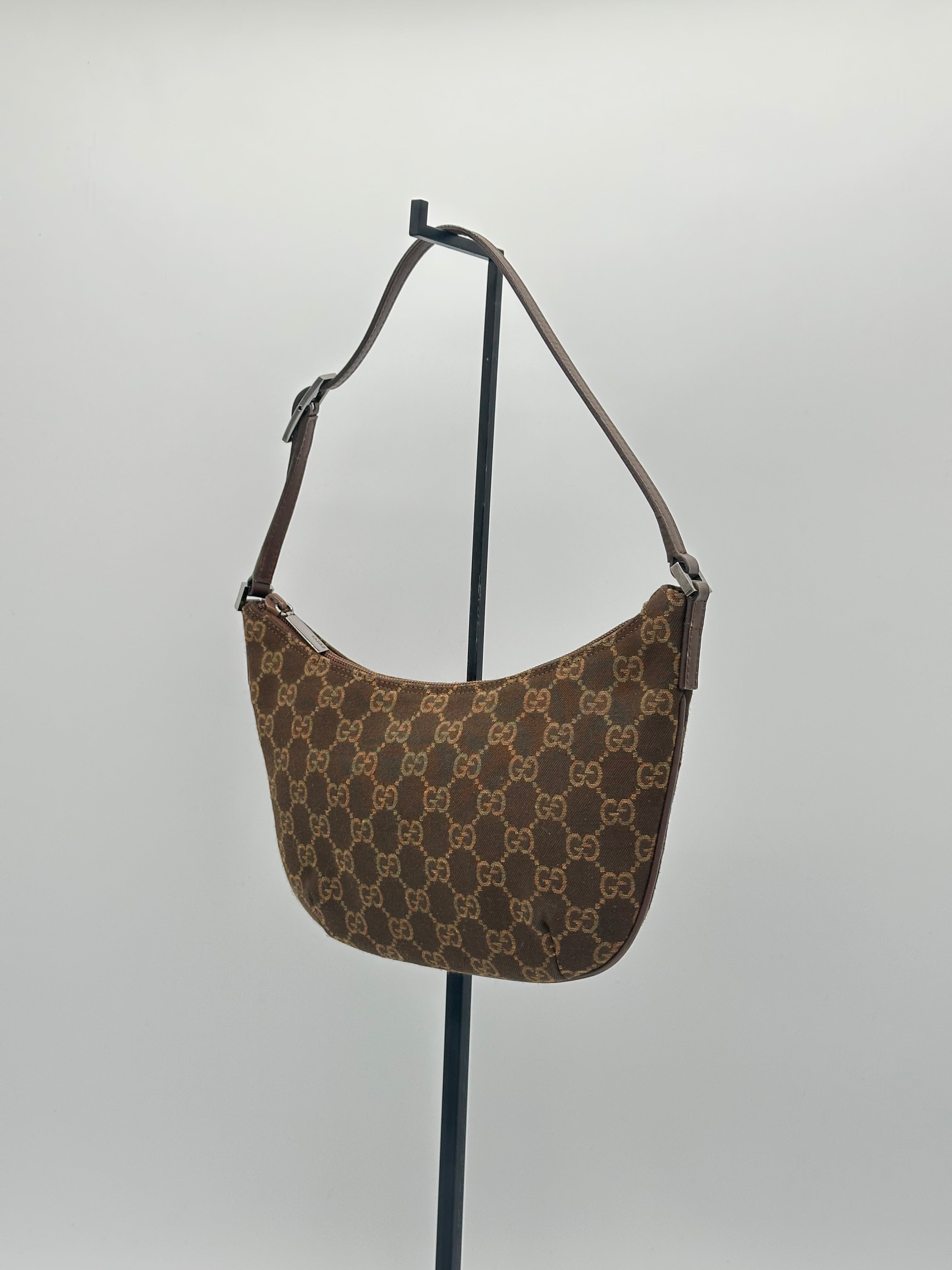 Gucci Canvas Baguette