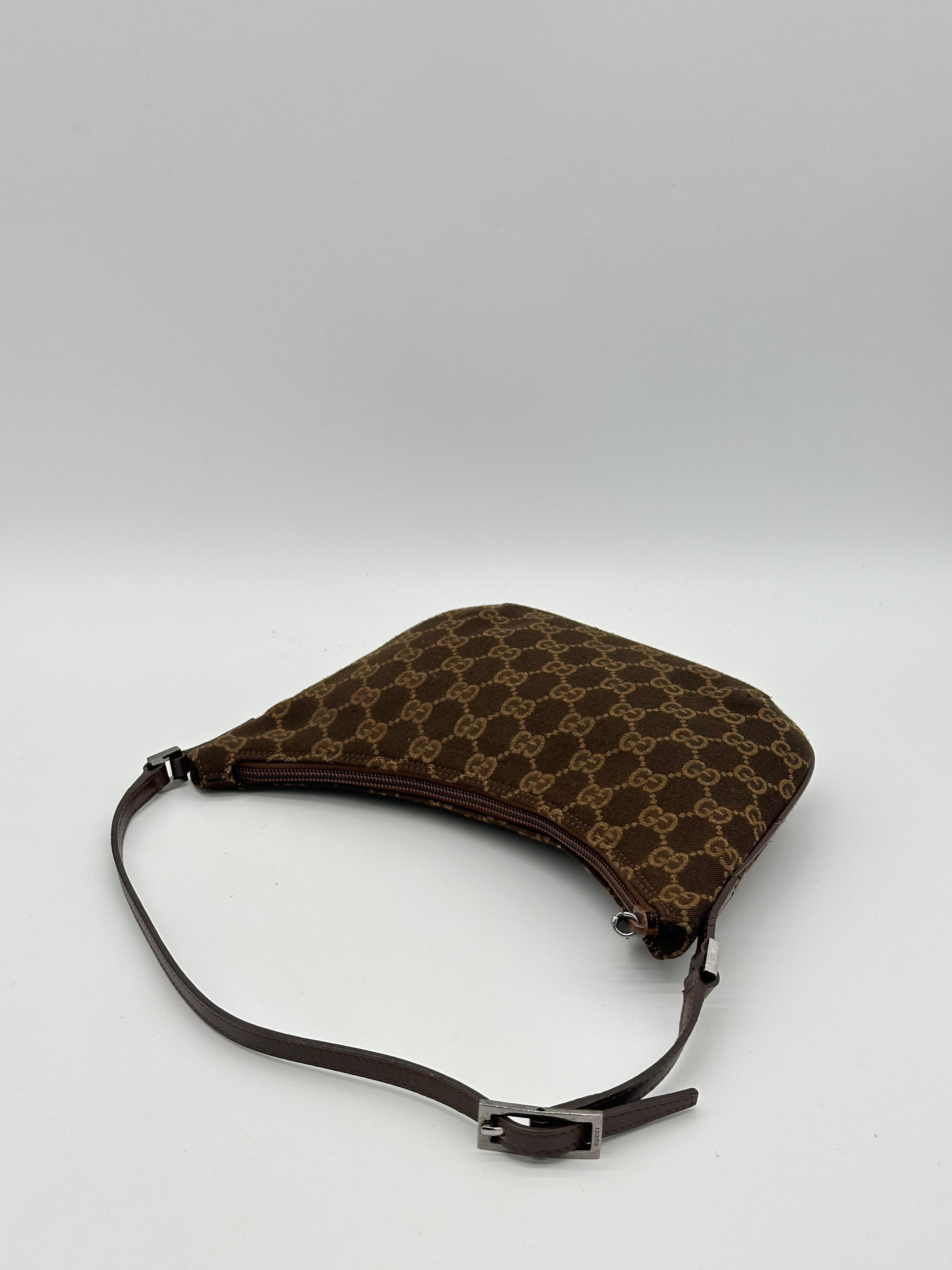 Gucci Canvas Baguette