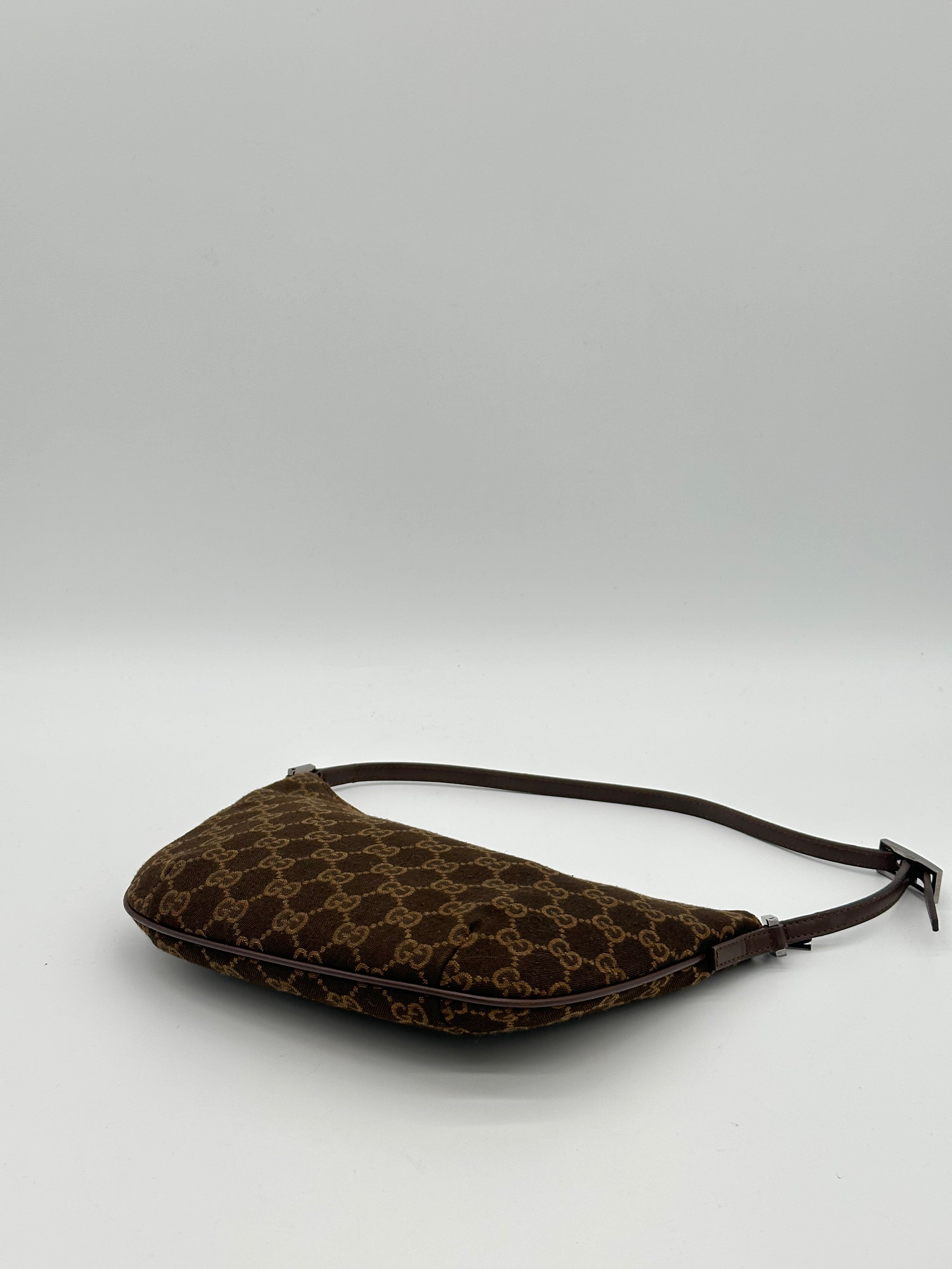 Gucci Canvas Baguette