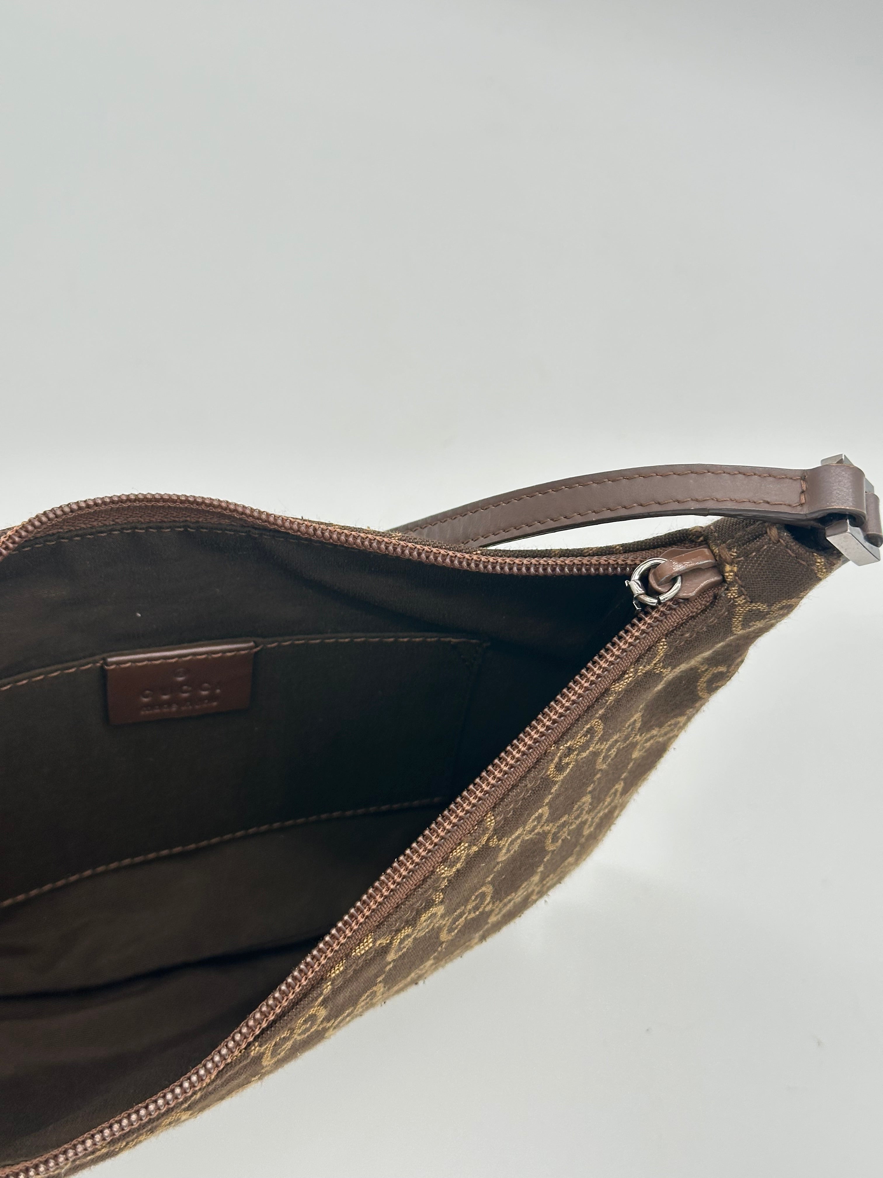 Gucci Canvas Baguette