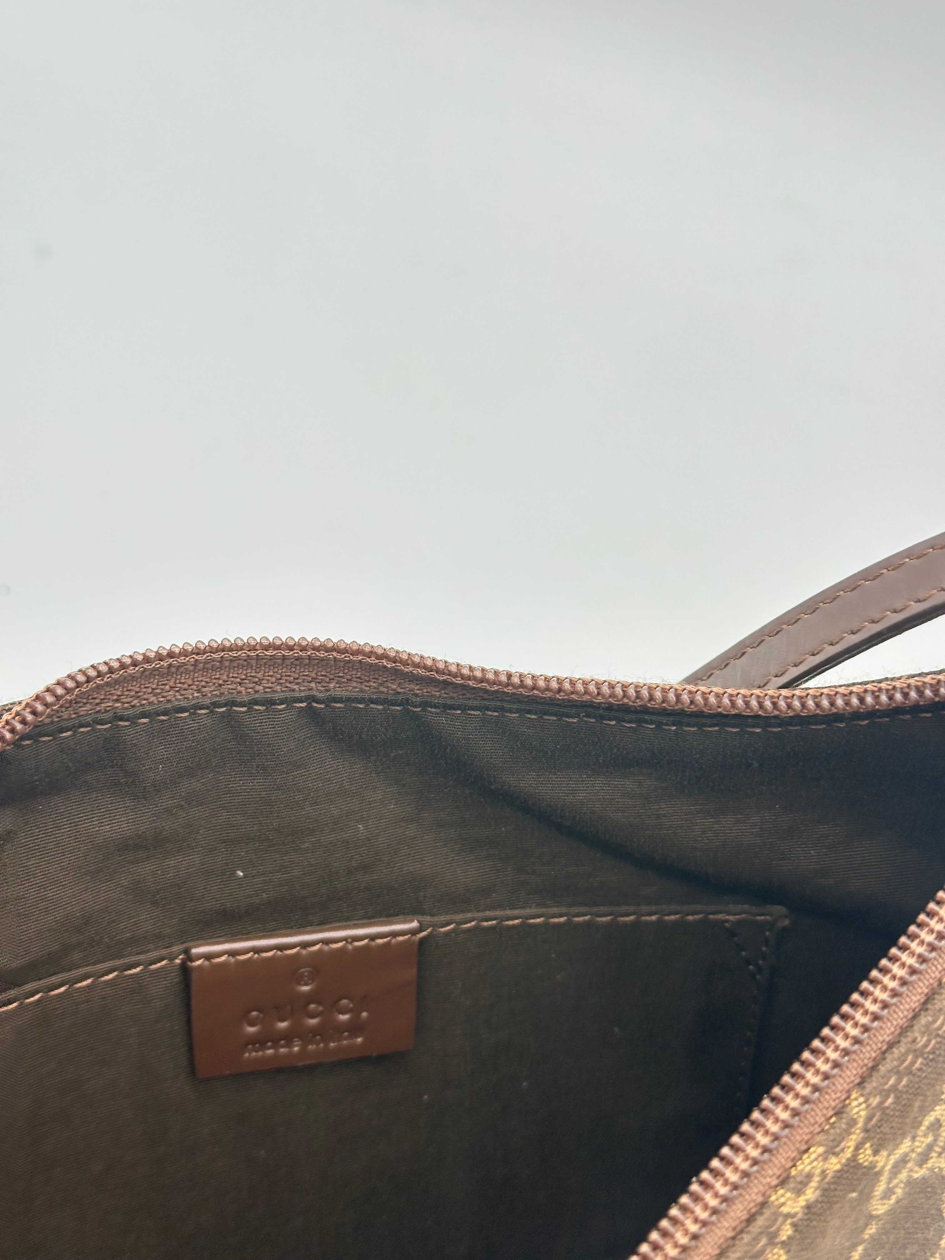 Gucci Canvas Baguette