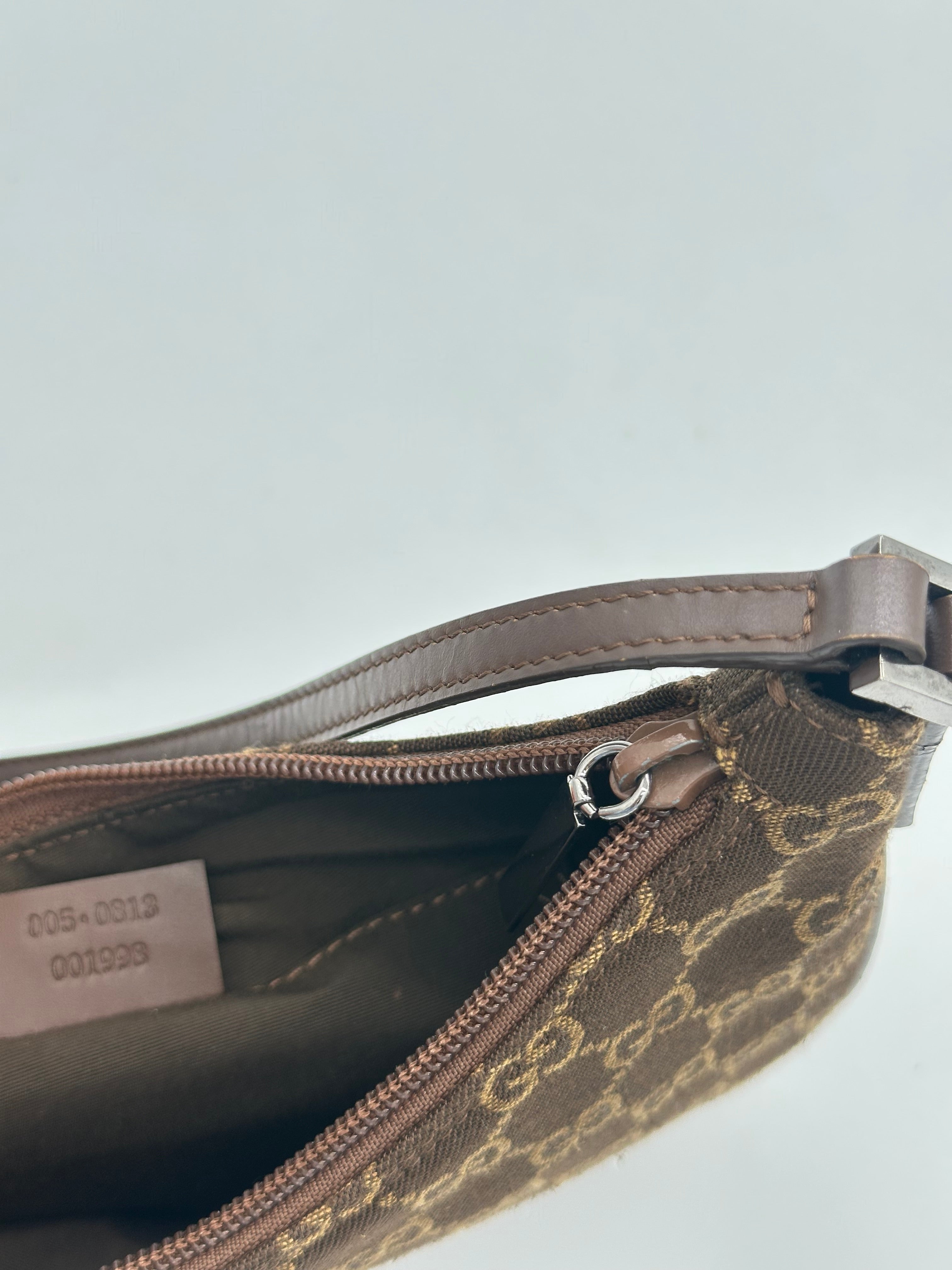 Gucci Canvas Baguette