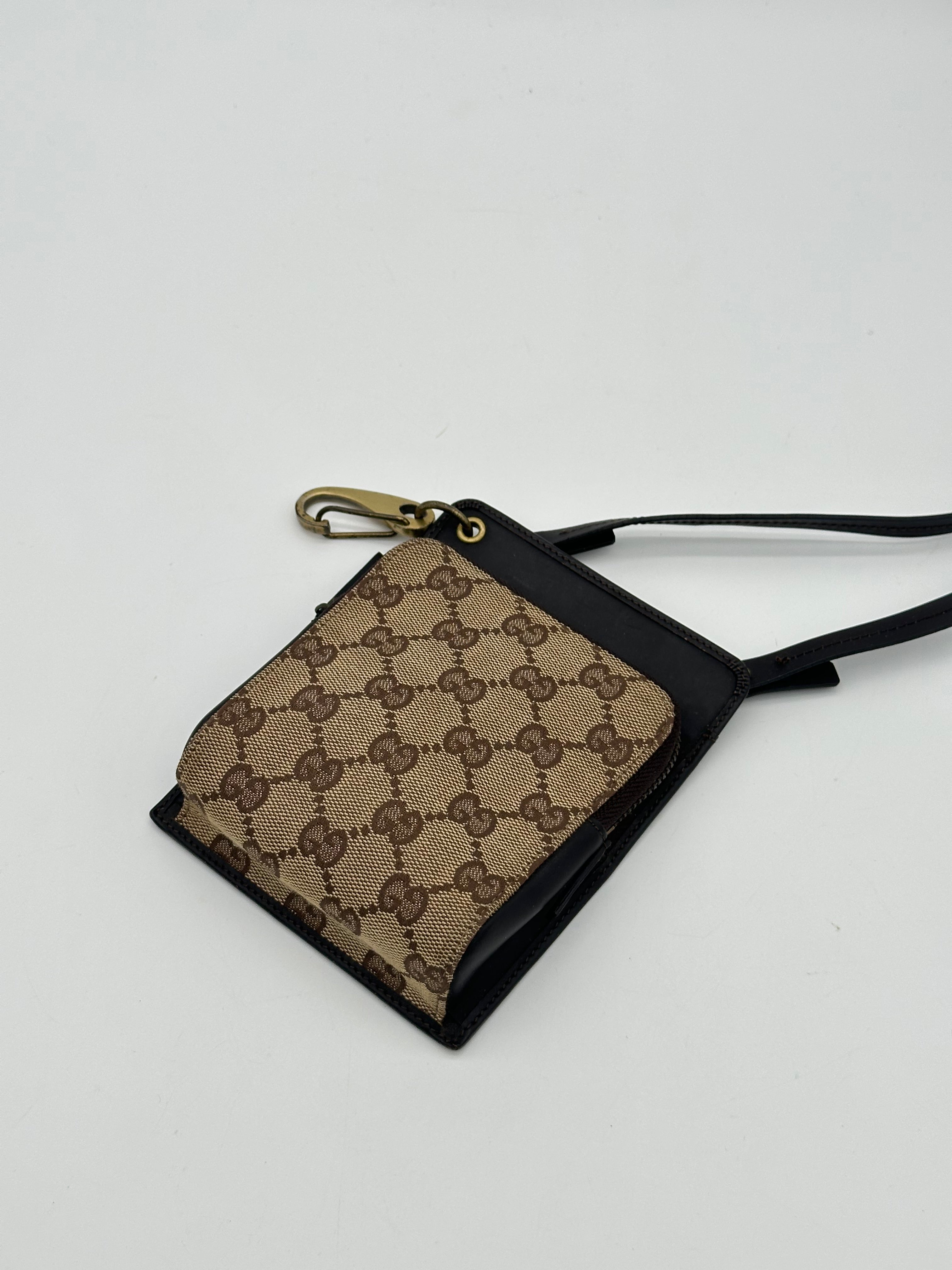 Gucci Canvas Phone Bag
