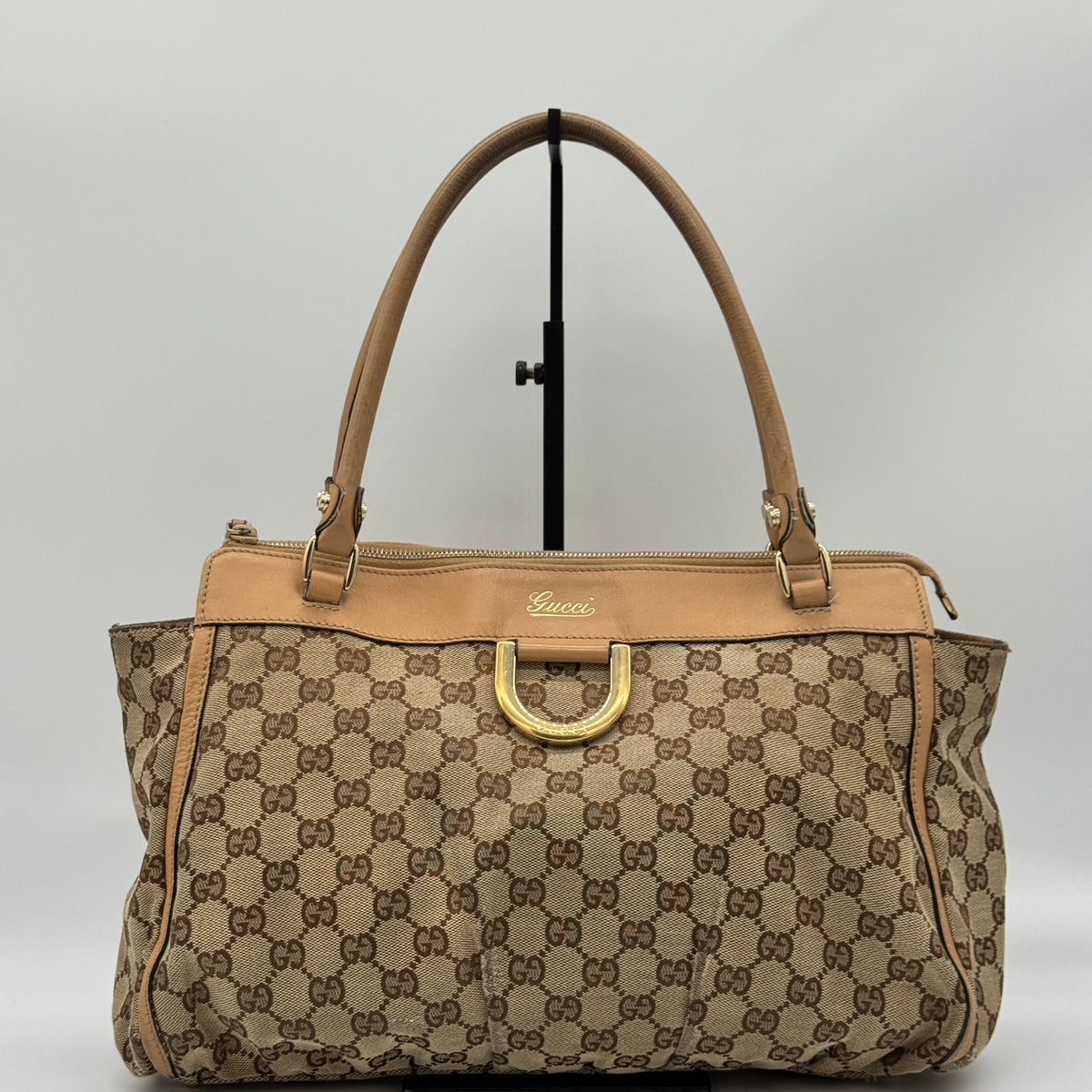Pre-loved Gucci Abbey D-Ring Tote Bag | Bobbie Luxury Vintage