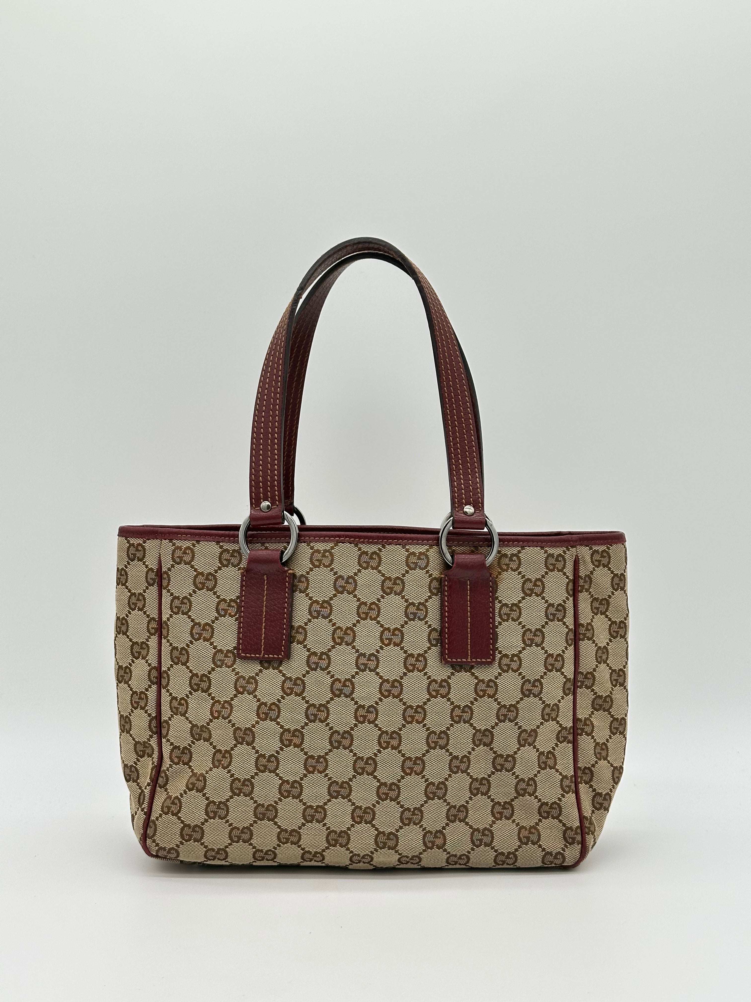 Gucci Canvas Tote Bag
