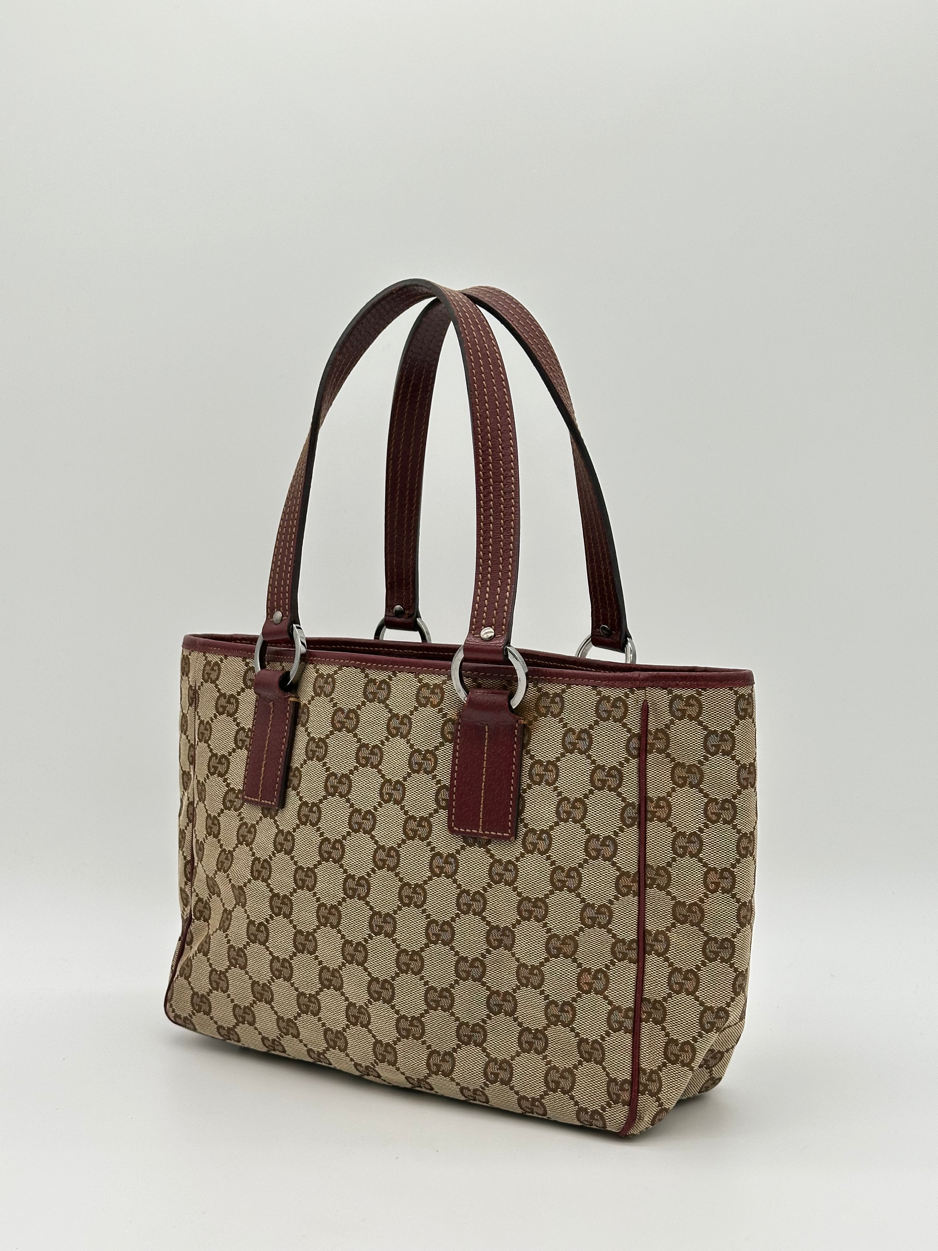Gucci Canvas Tote Bag