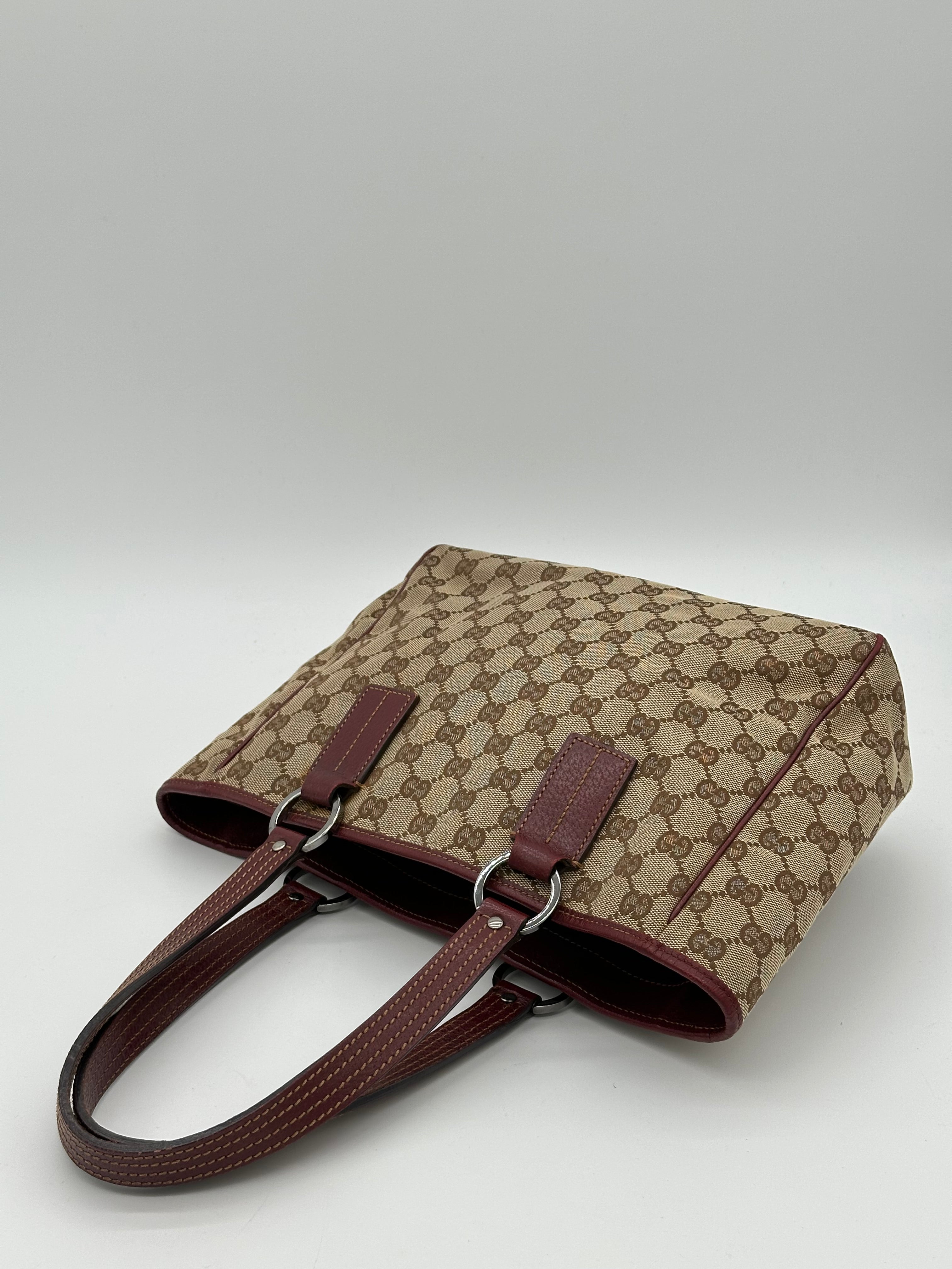 Gucci Canvas Tote Bag