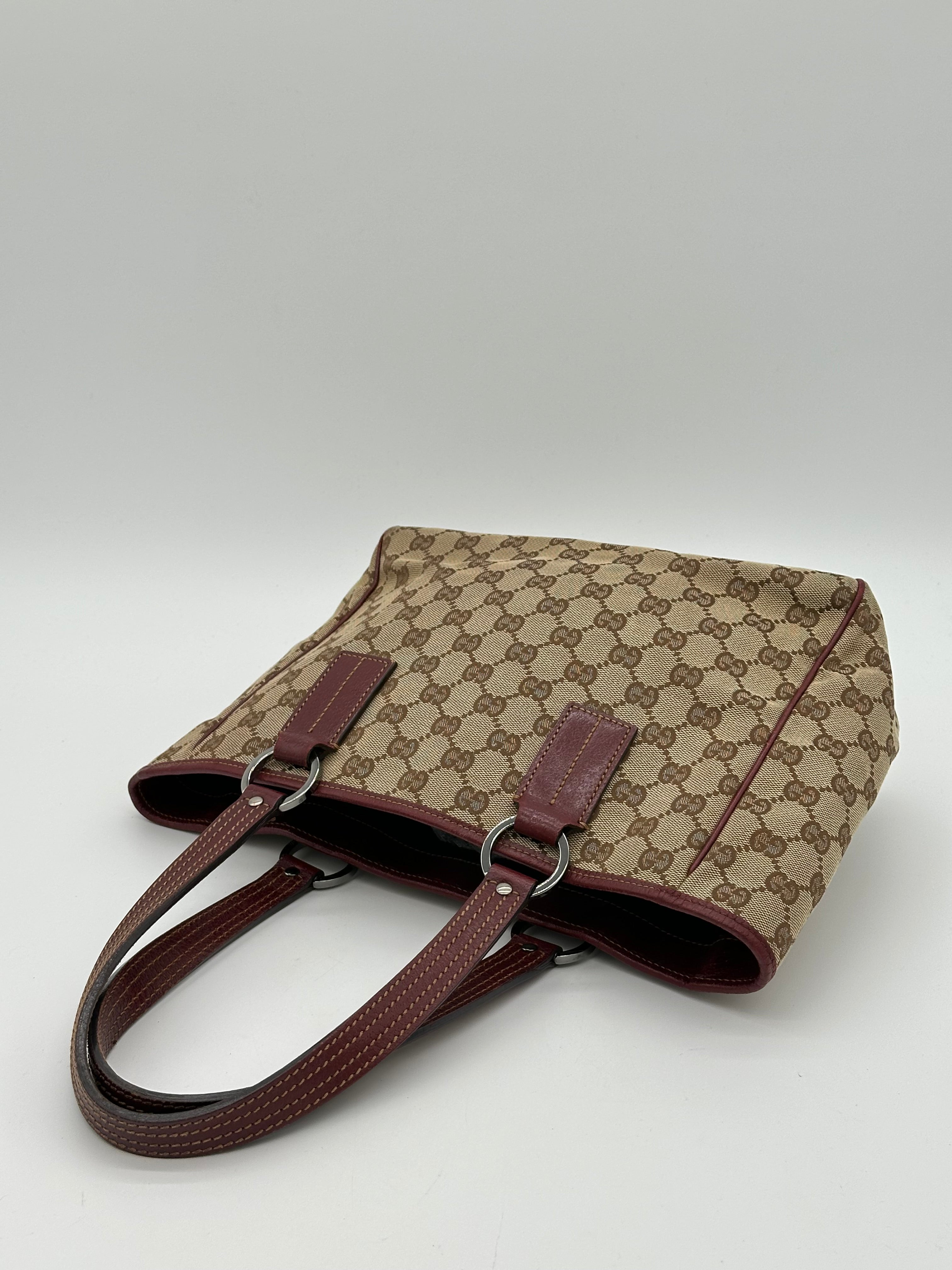 Gucci Canvas Tote Bag