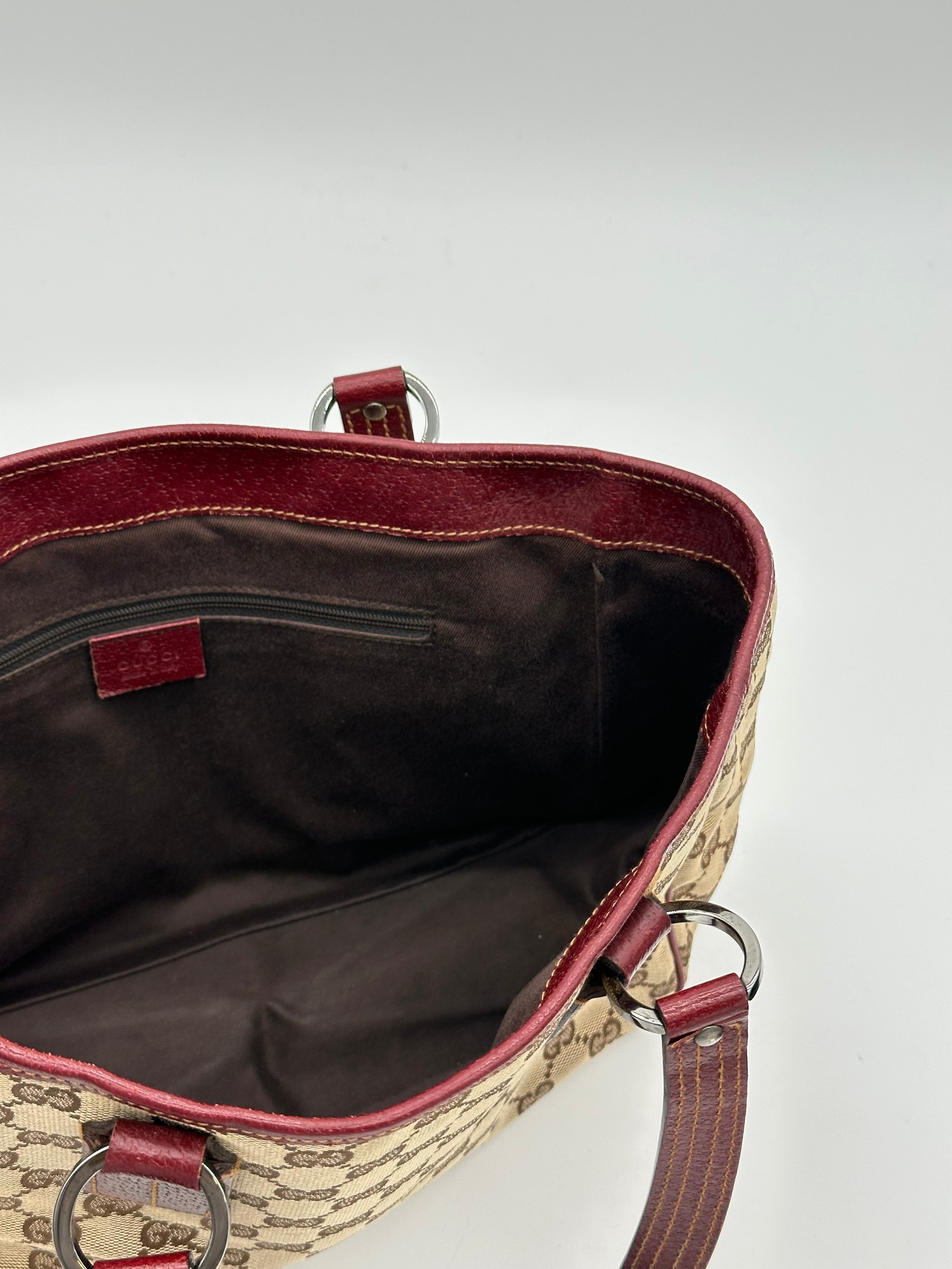 Gucci Canvas Tote Bag