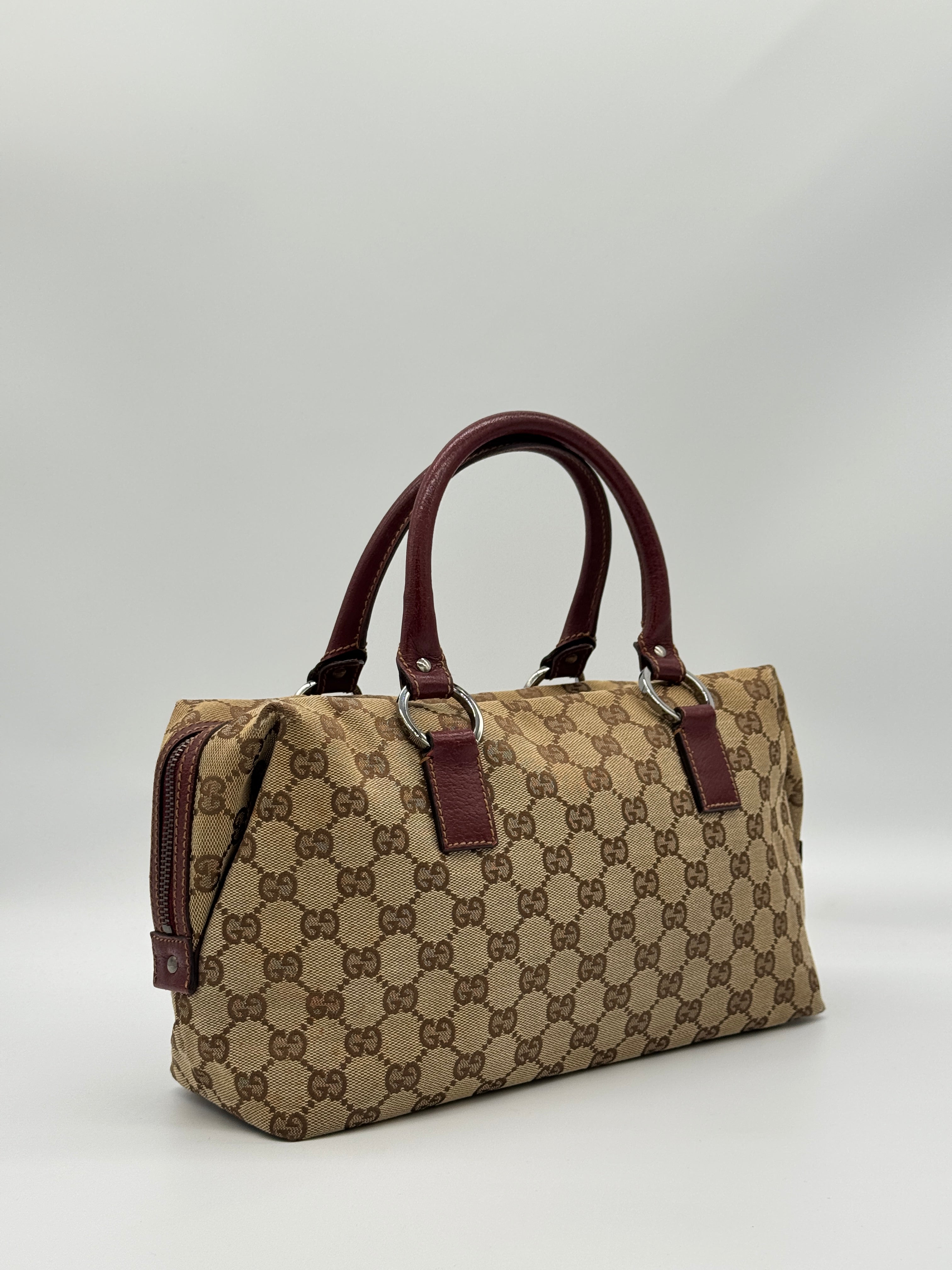 Gucci Canvas Top Handle