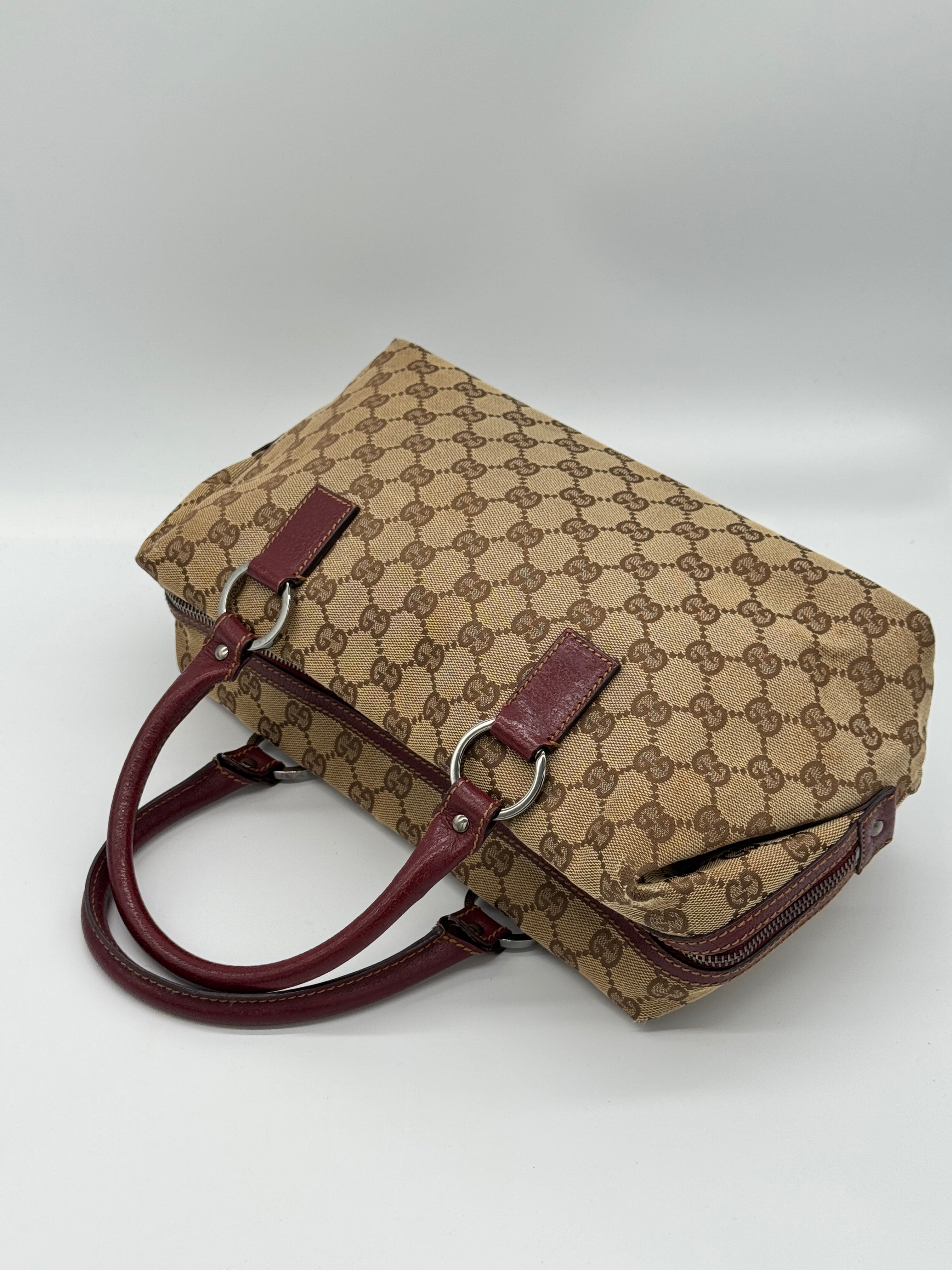 Gucci Canvas Top Handle