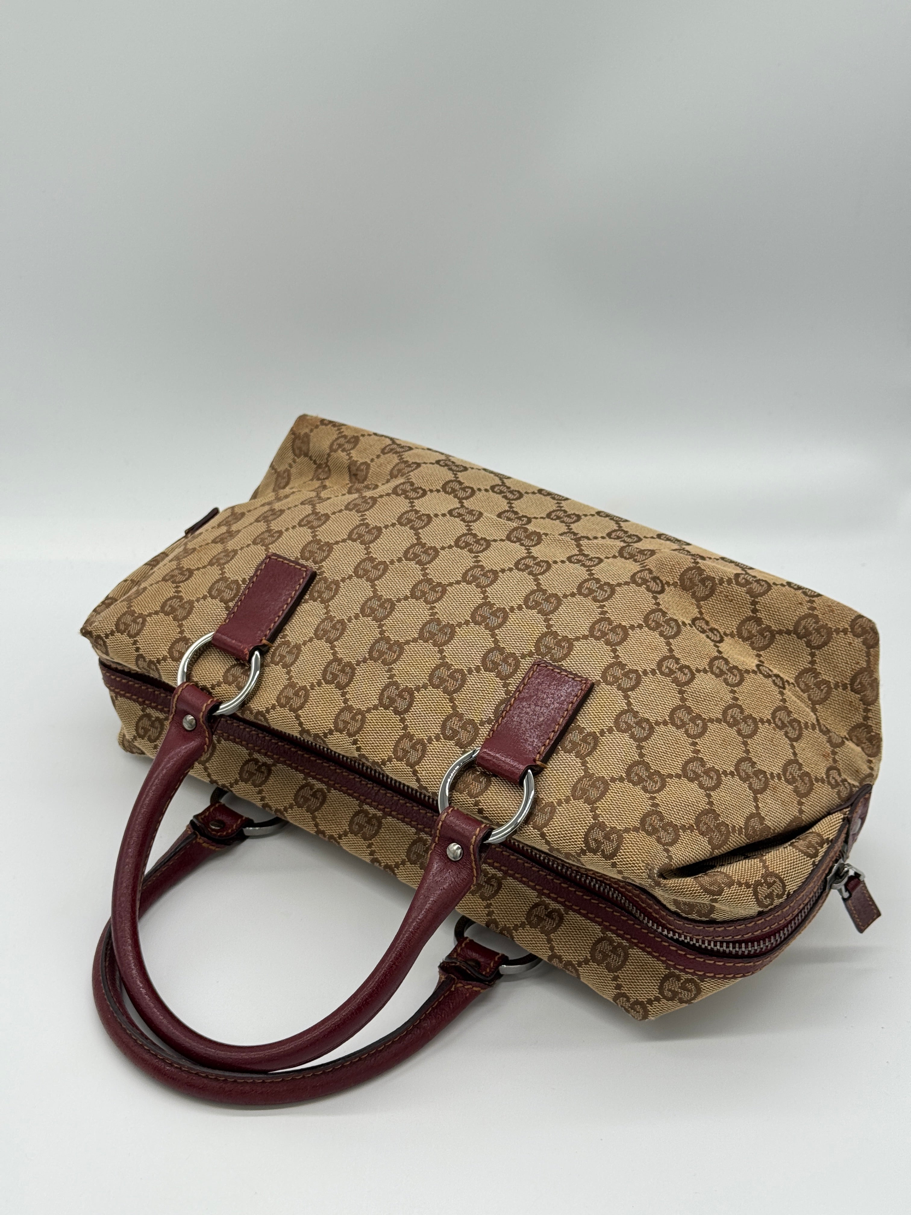 Gucci Canvas Top Handle