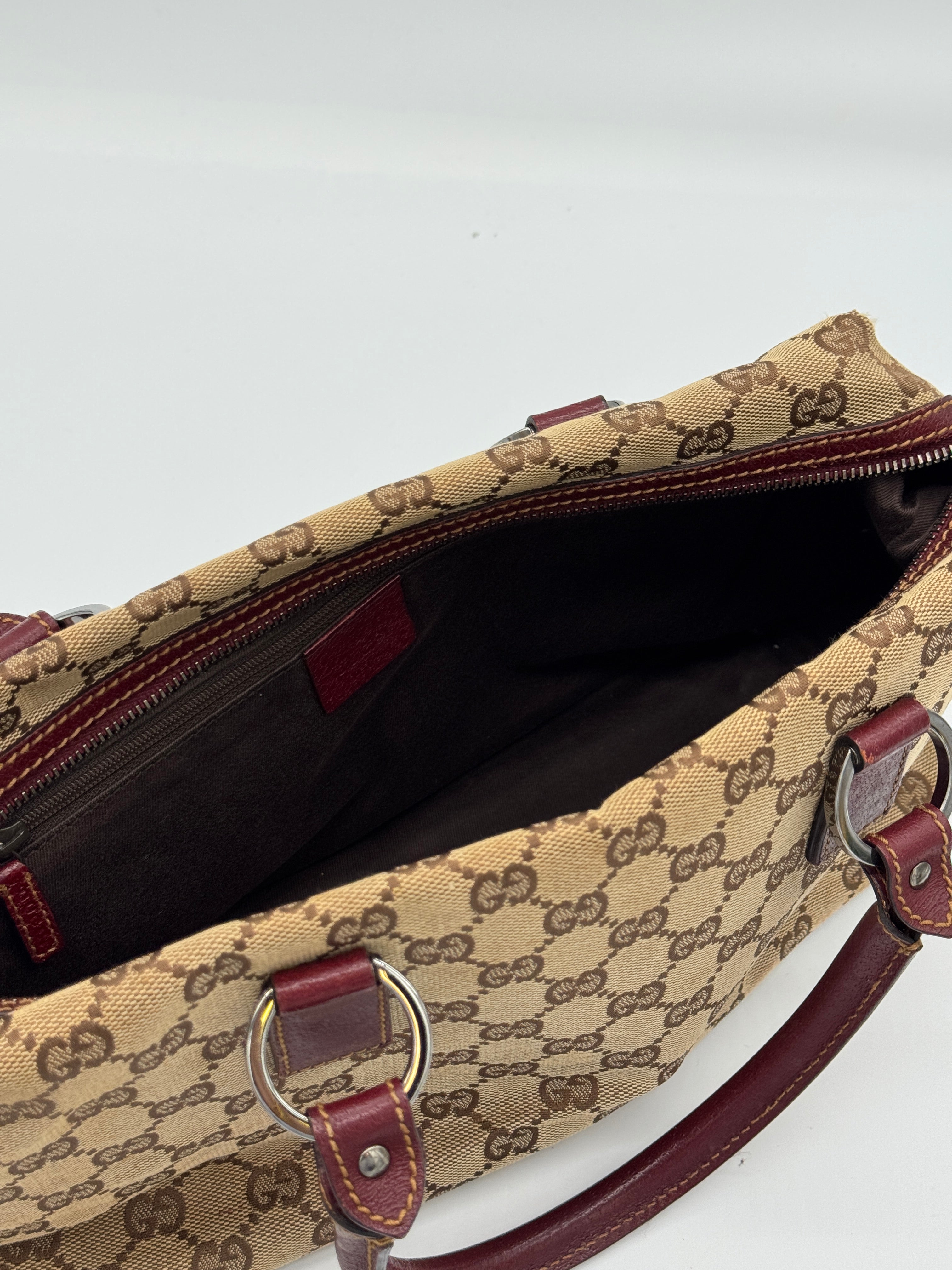 Gucci Canvas Top Handle